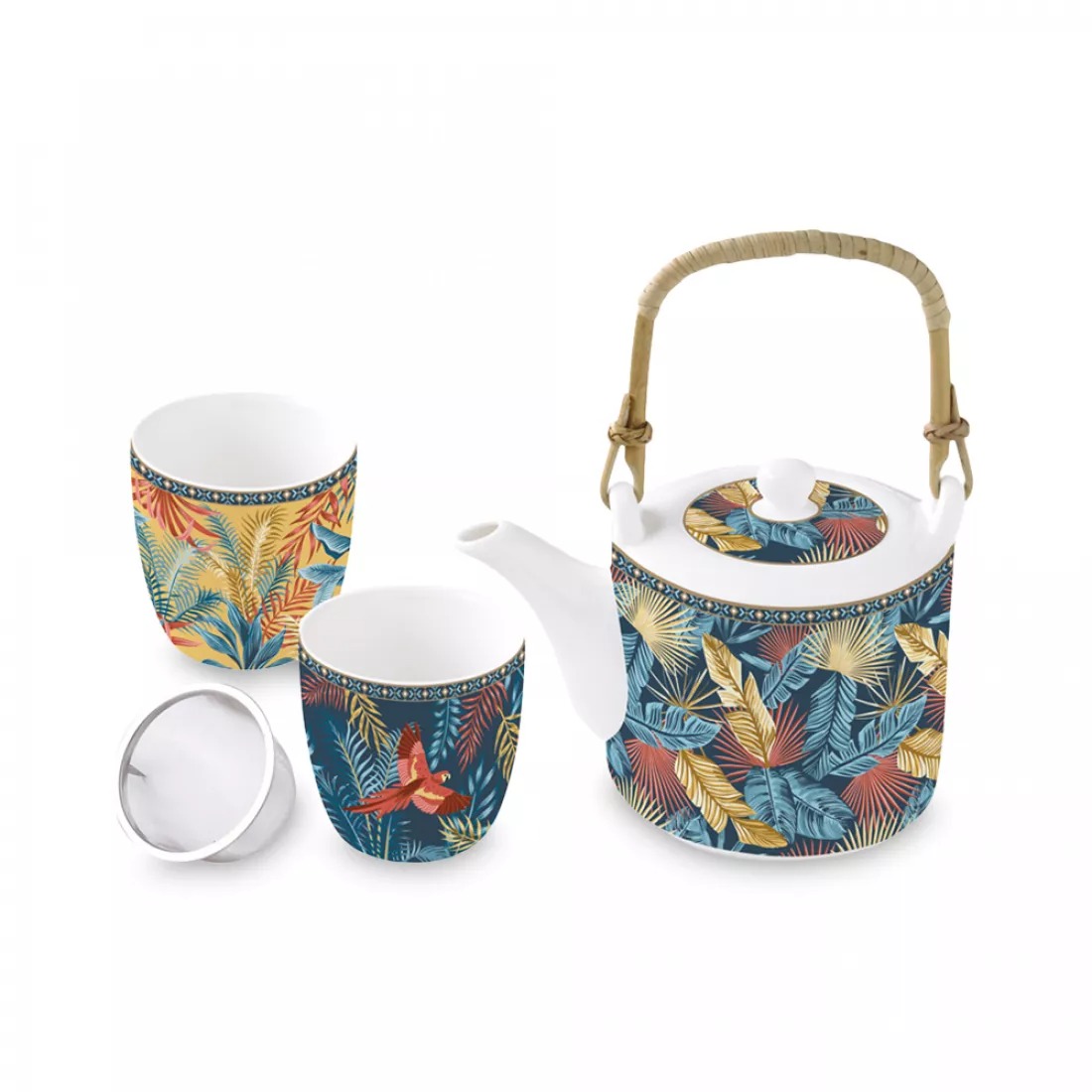 

Набор чайный Easy life Экватор 3 предмета, Мультиколор