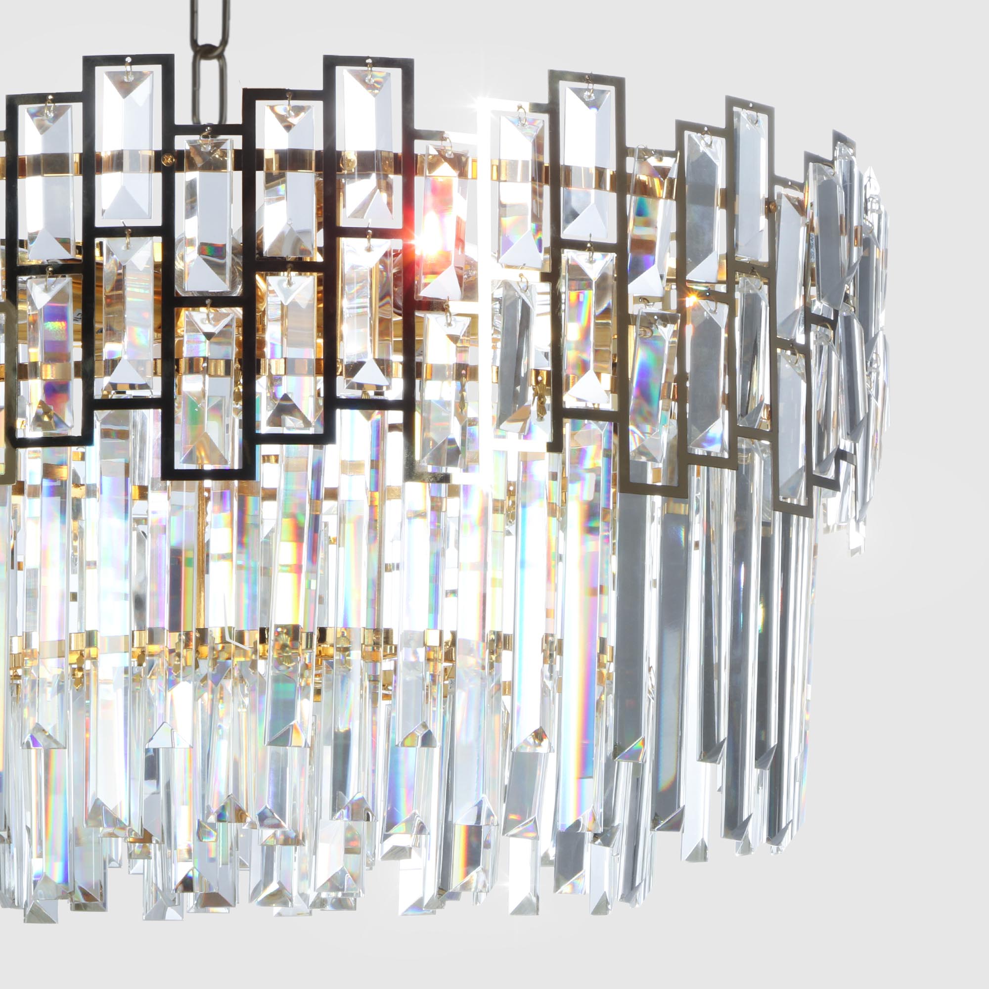 Светильник потолочный ZOYI CRYSTAL ZY-8816HL-6, цвет золотистый - фото 4