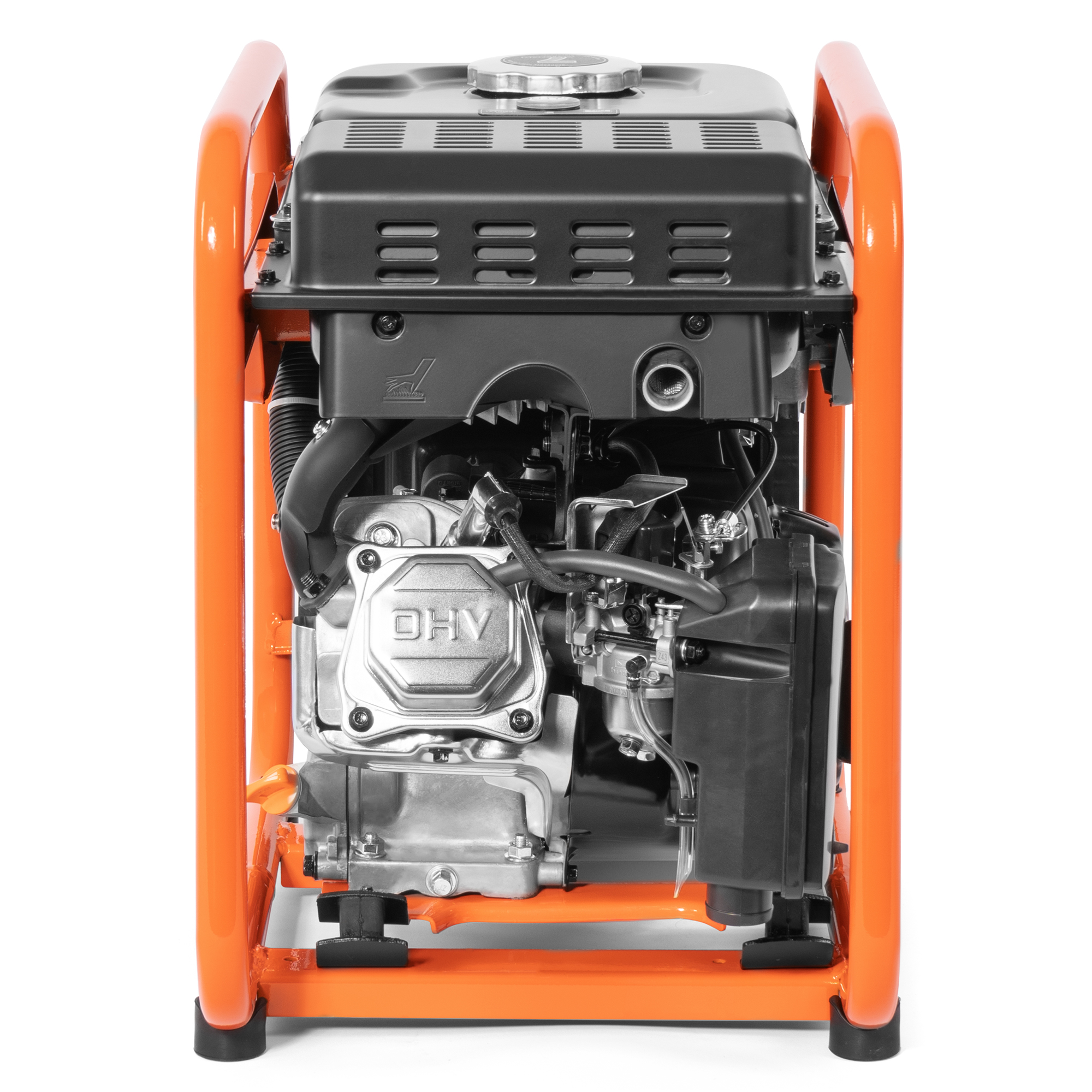 Бензиновый генератор Daewoo инверторный (GDA 4400I), цвет оранжевый series 215 - фото 3