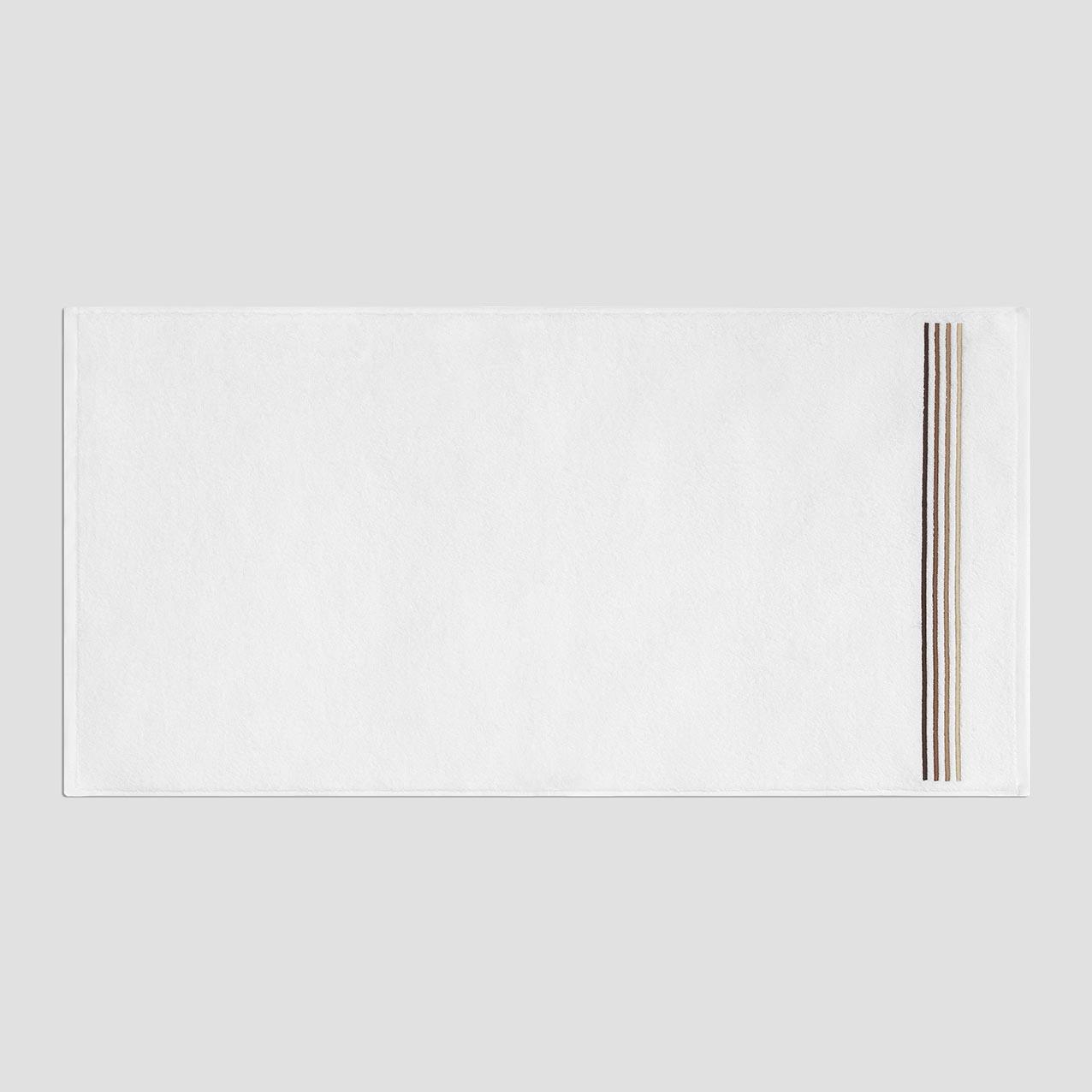 Полотенце Togas Линари белое 50х100 см, цвет белый - фото 6