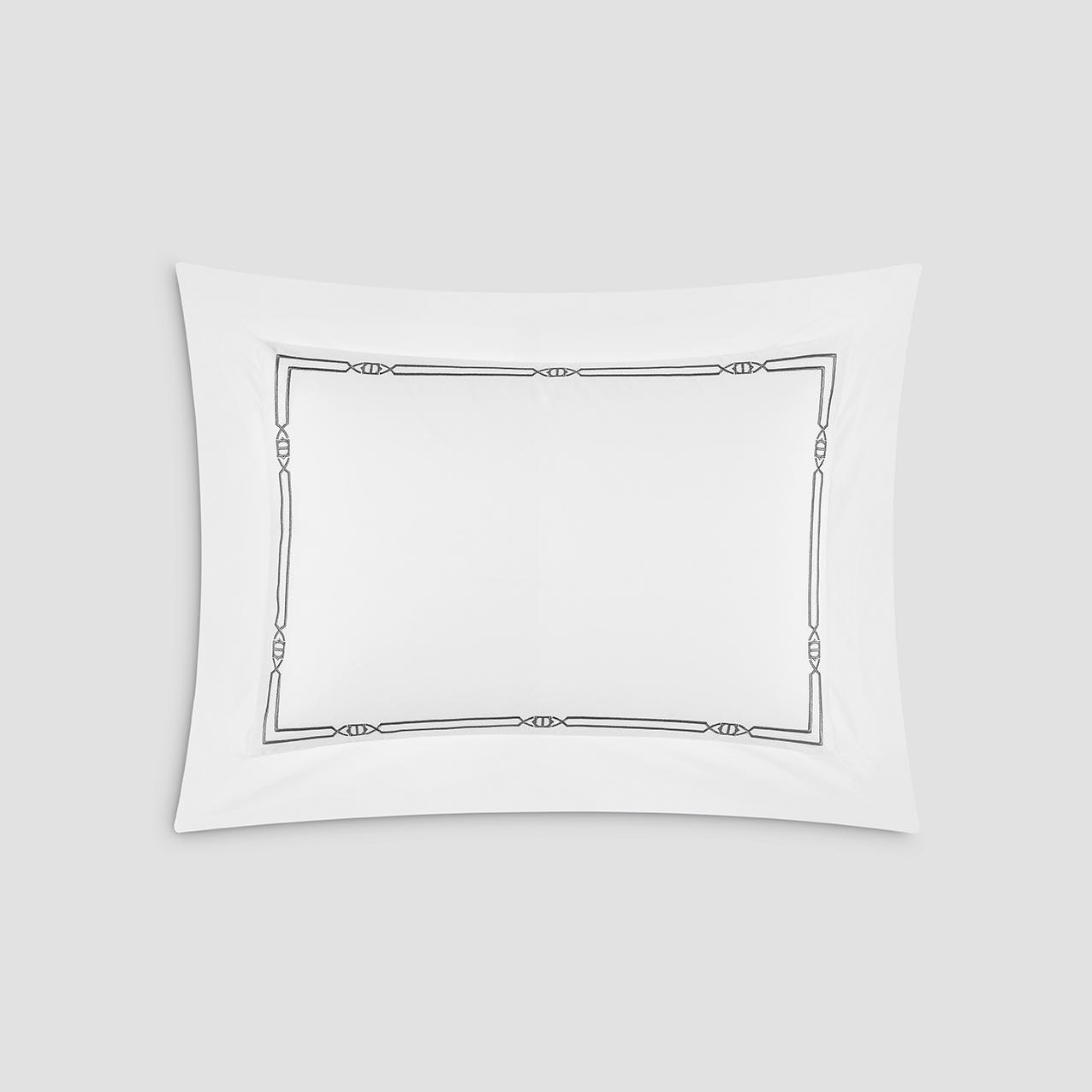 Комплект наволочек Togas Сигман белый с серым 50х70 см защитный   для подушки medsleep fresh sleep белый с голубым 50х70 см