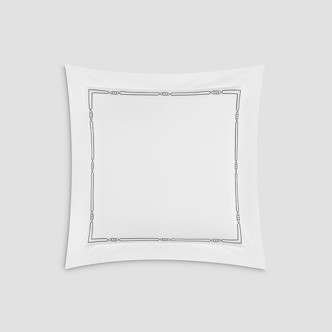 Комплект наволочек Togas Сигман белый с серым 70х70 см