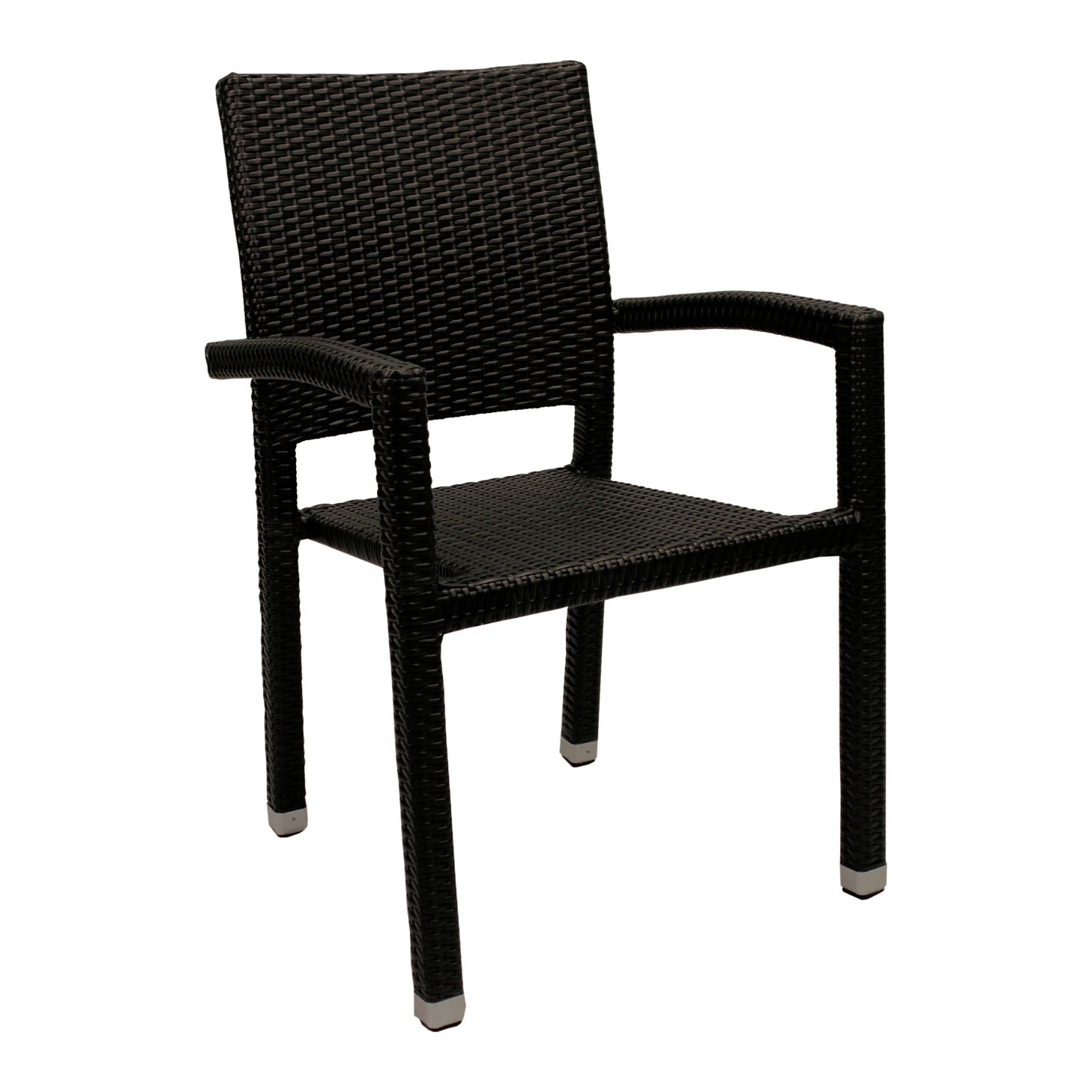 кашпо порто со вставкой v15л ø32 h29 5 см пластик мокко белый Кресло Konway Порто чёрное