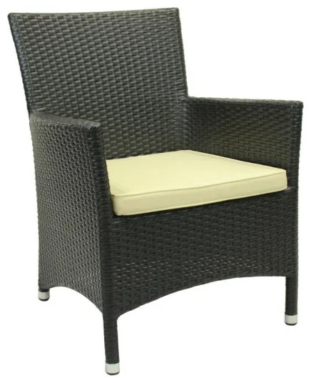 Кресло Konway Гарда чёрное кресло папасан с пружинкой без ротанга чёрное голубая подушка 23073471