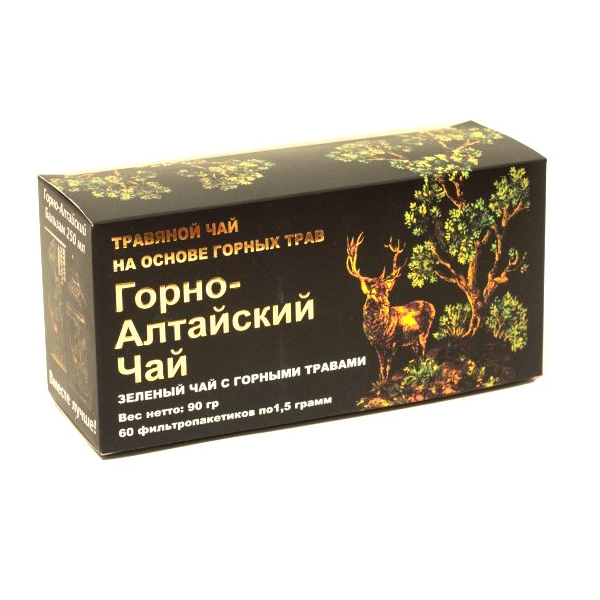Чай горно-алтайский Нарине травяной 60x1.5 г чай горно алтайский нарине зелёный 60 пакетиков x 1 5 г