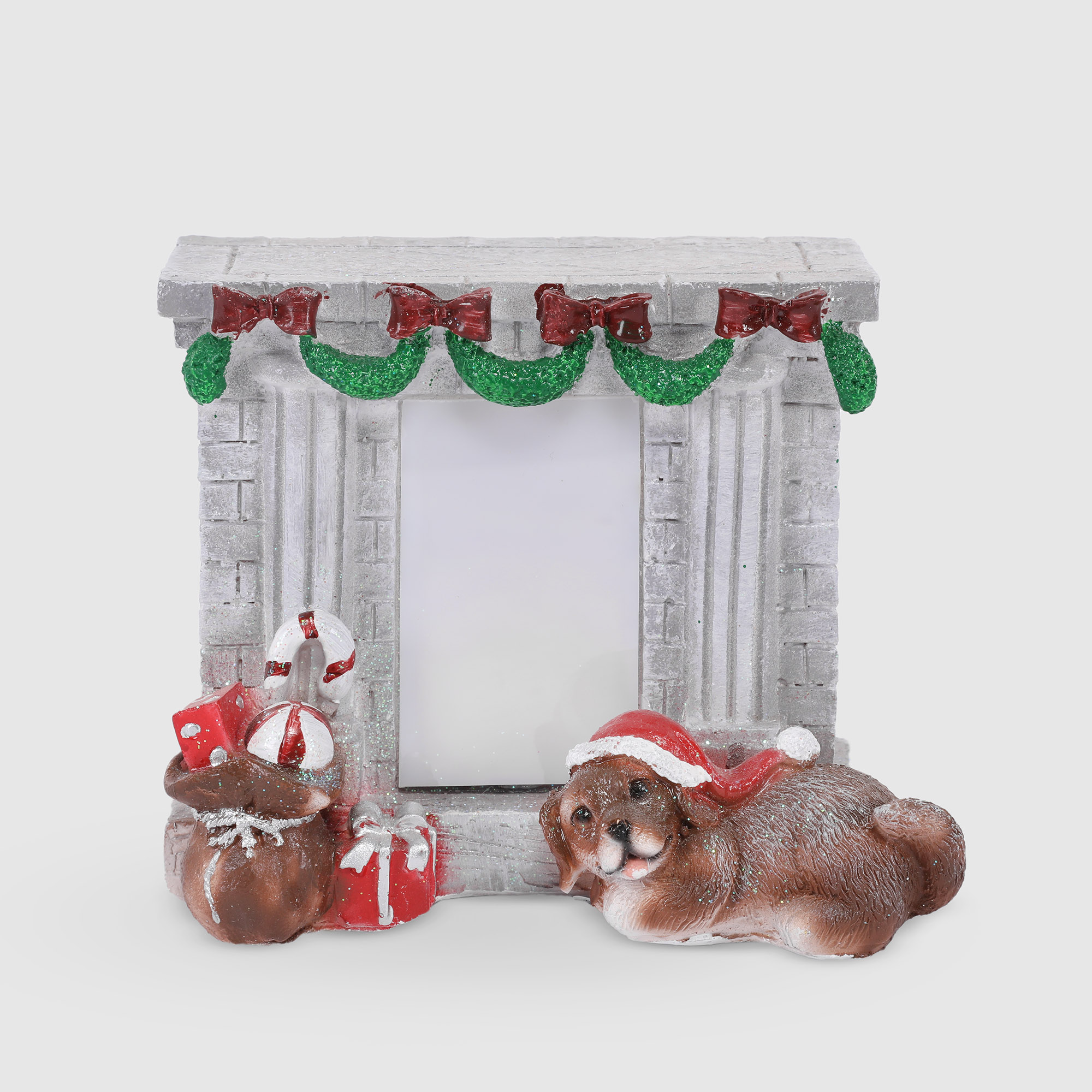 Камин с щенком Тпк полиформ 14х18х10 см