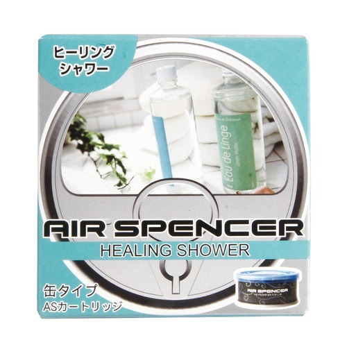 Ароматизатор Eikosha Air Spencer Healing Shower A-103, 40 г, цвет черный