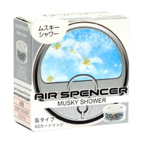 Ароматизатор Eikosha Air Spencer Musky Shower A-56, 110 г, цвет белый