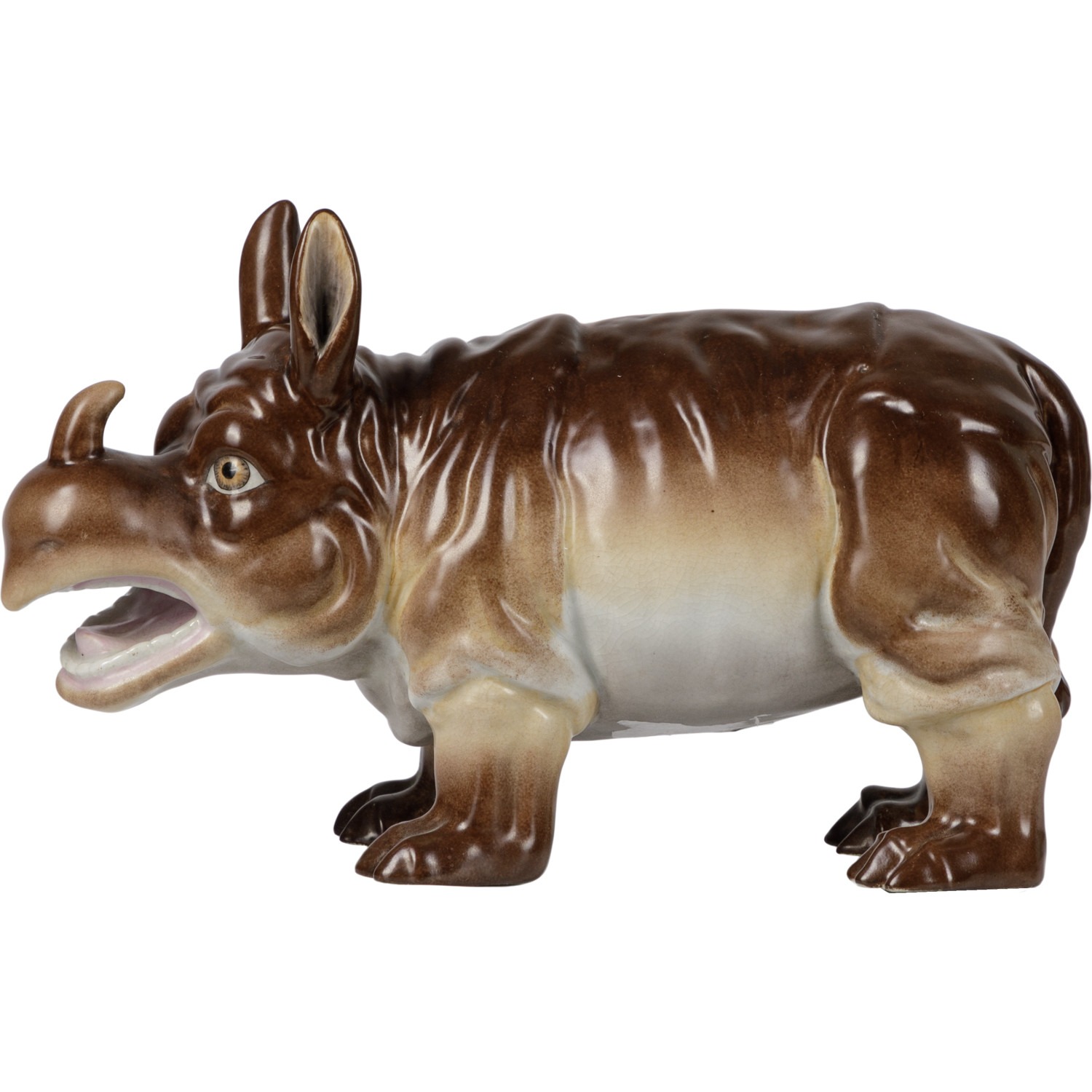 Фигурка носорог Glasar 31х14х19 см