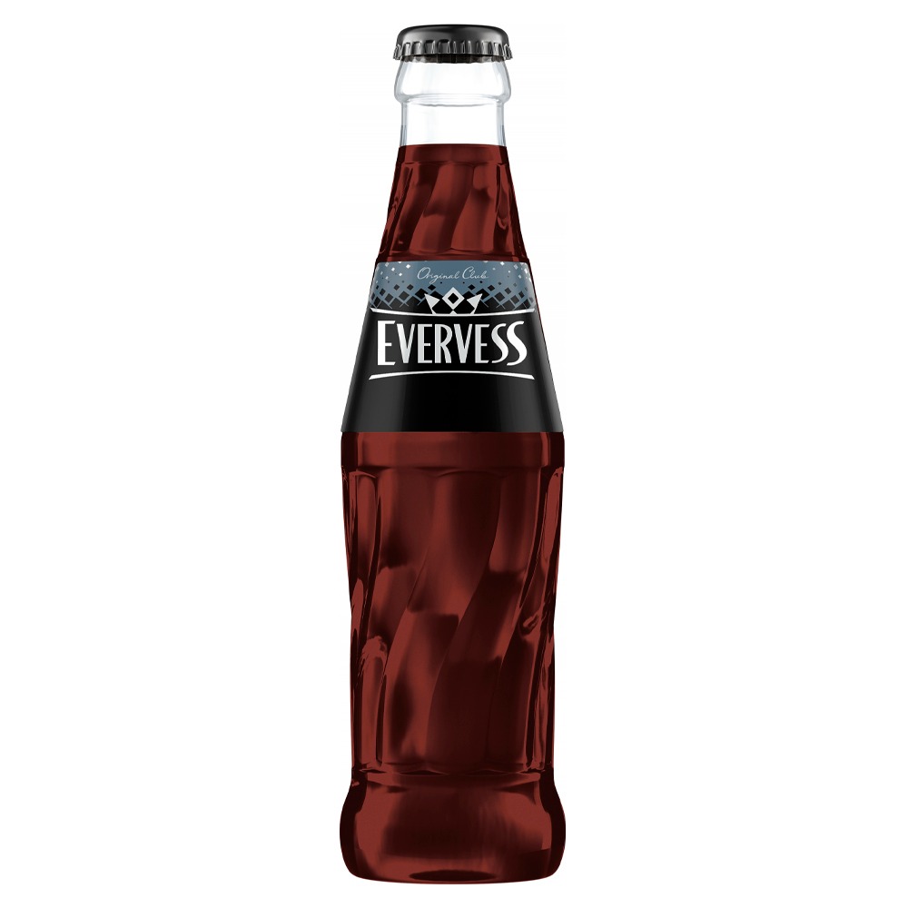Напиток газированный Evervess Black Royal безалкогольный, 250 мл напиток добрый кола без сахара 1 литр газ пэт 12 шт в уп