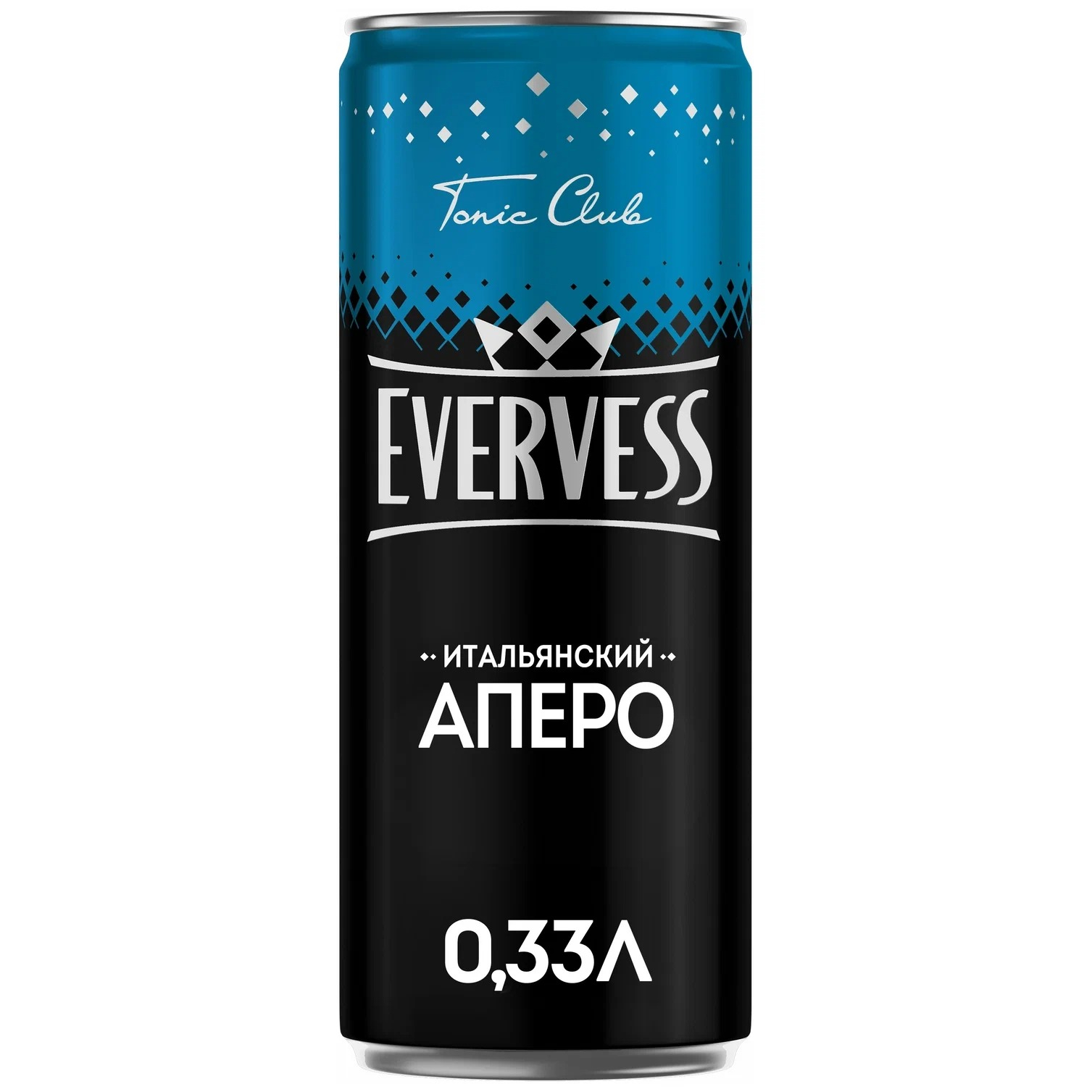 Напиток газированный Evervess Итальянский аперо безалкогольный, 330 мл напиток газированный evervess итальянский аперо безалкогольный 330 мл