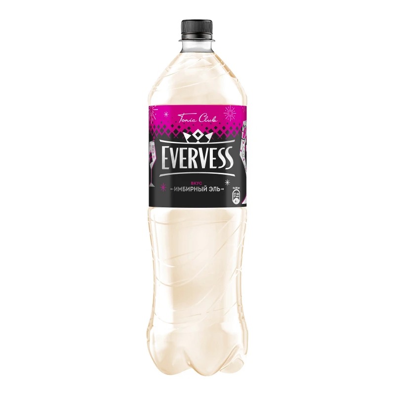 Напиток газированный Evervess Имбирный Эль, 1.5 л