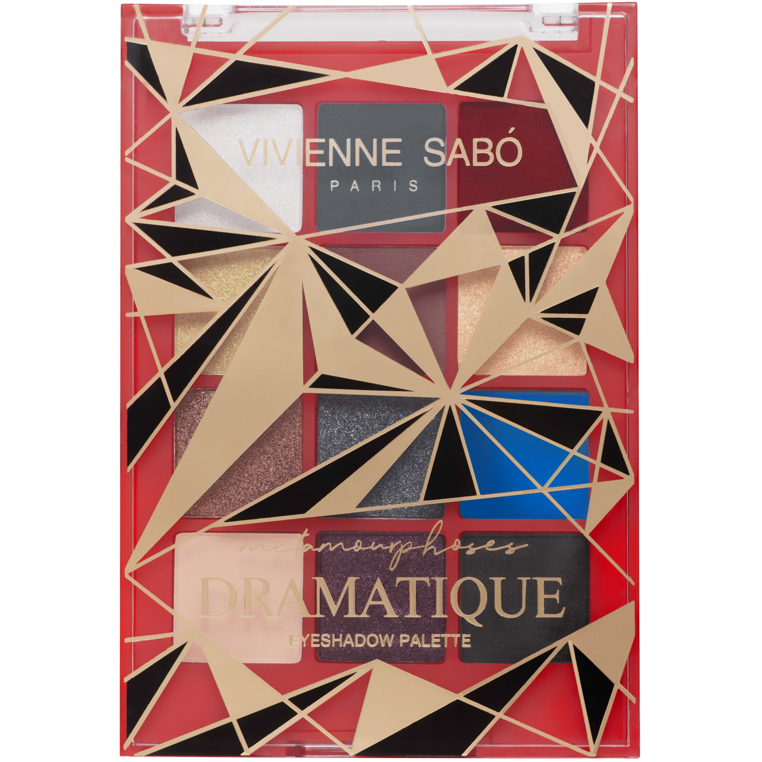 Палетка теней Vivienne Sabo Metamourphoses Dramatique 03 тени жидкие тон 16 тигровый глаз 3 5г