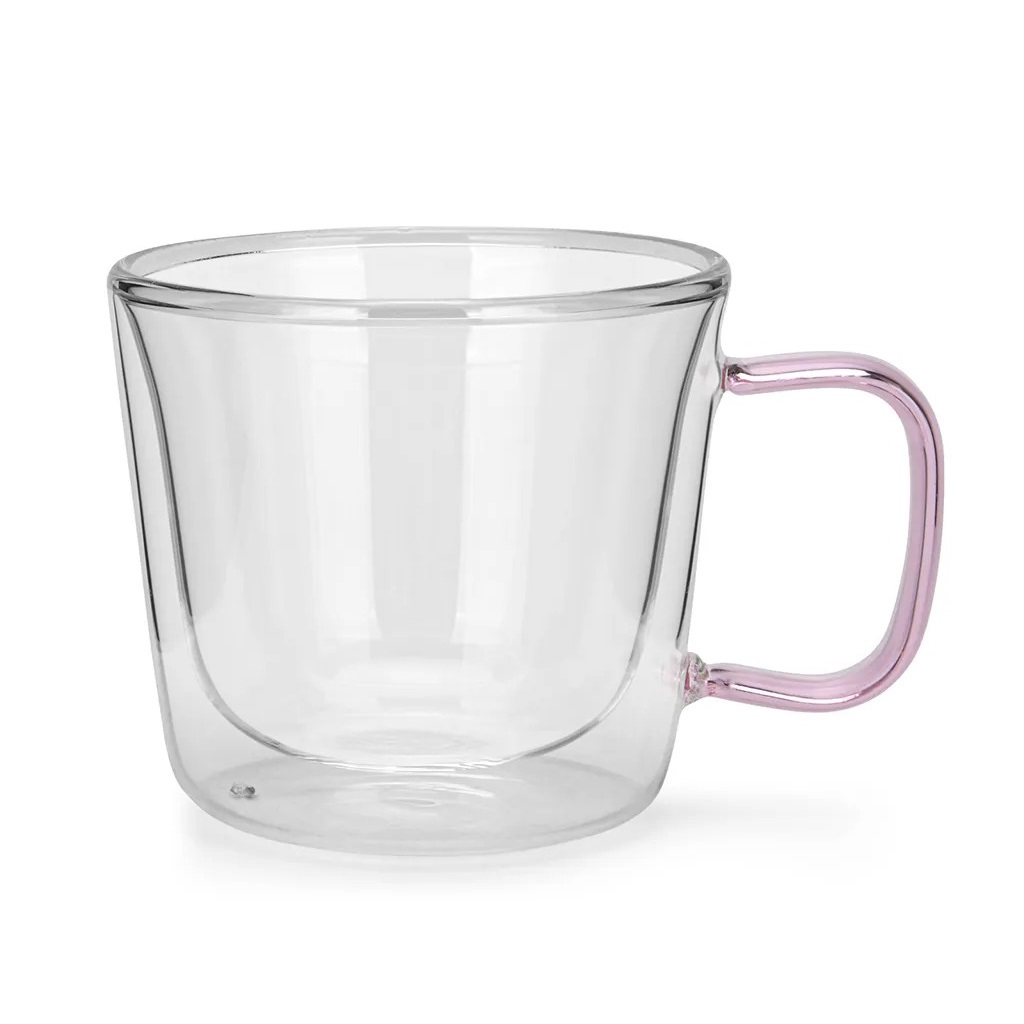 

Набор из 2-х кружек Fissman Iberica с двойными стенками 280 мл, Прозрачный