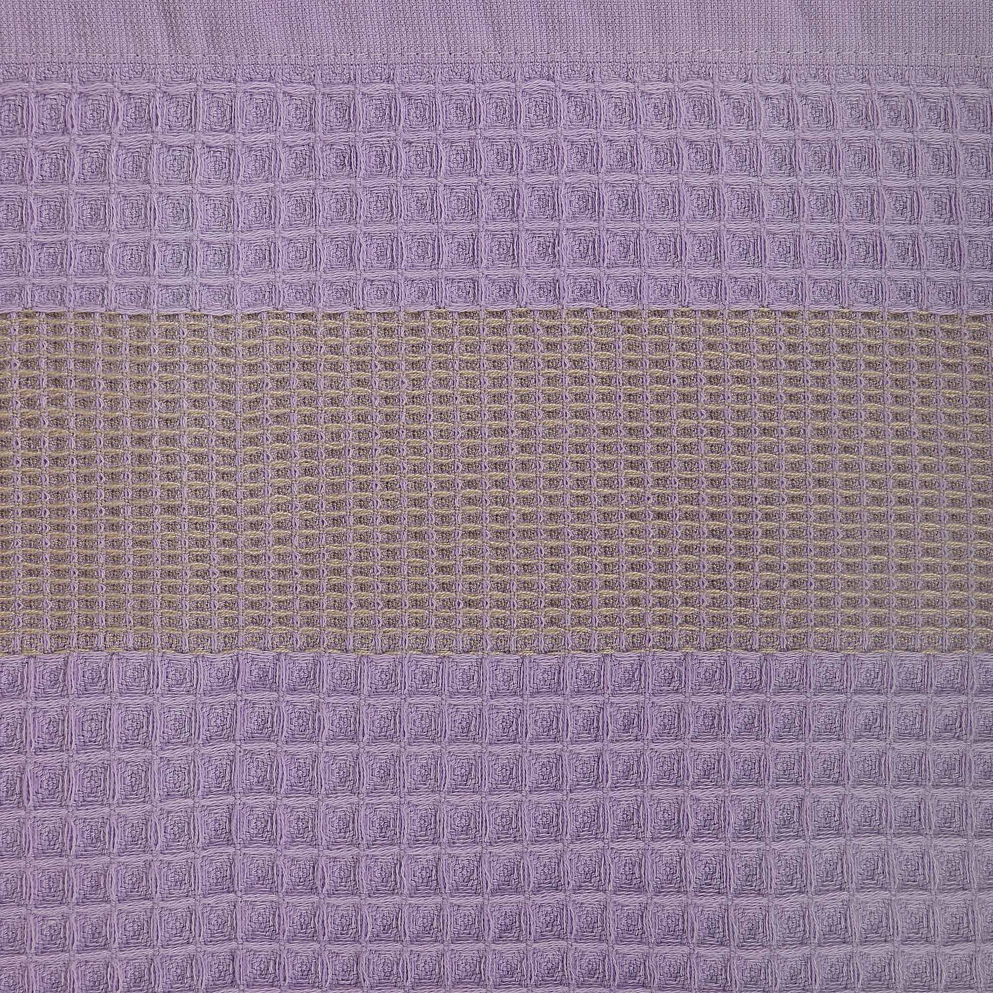 фото Полотенце вафельное mundotextil yarn 70х140 см лаванда