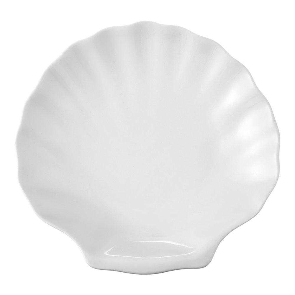 Блюдо сервировочное Walmer Shell 15 см фарфор, цвет белый - фото 1