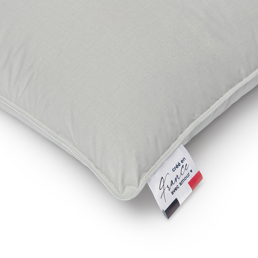 Пуховая подушка Marc Anri Bretagne серая 50х70 см (МН1076), цвет серый - фото 5