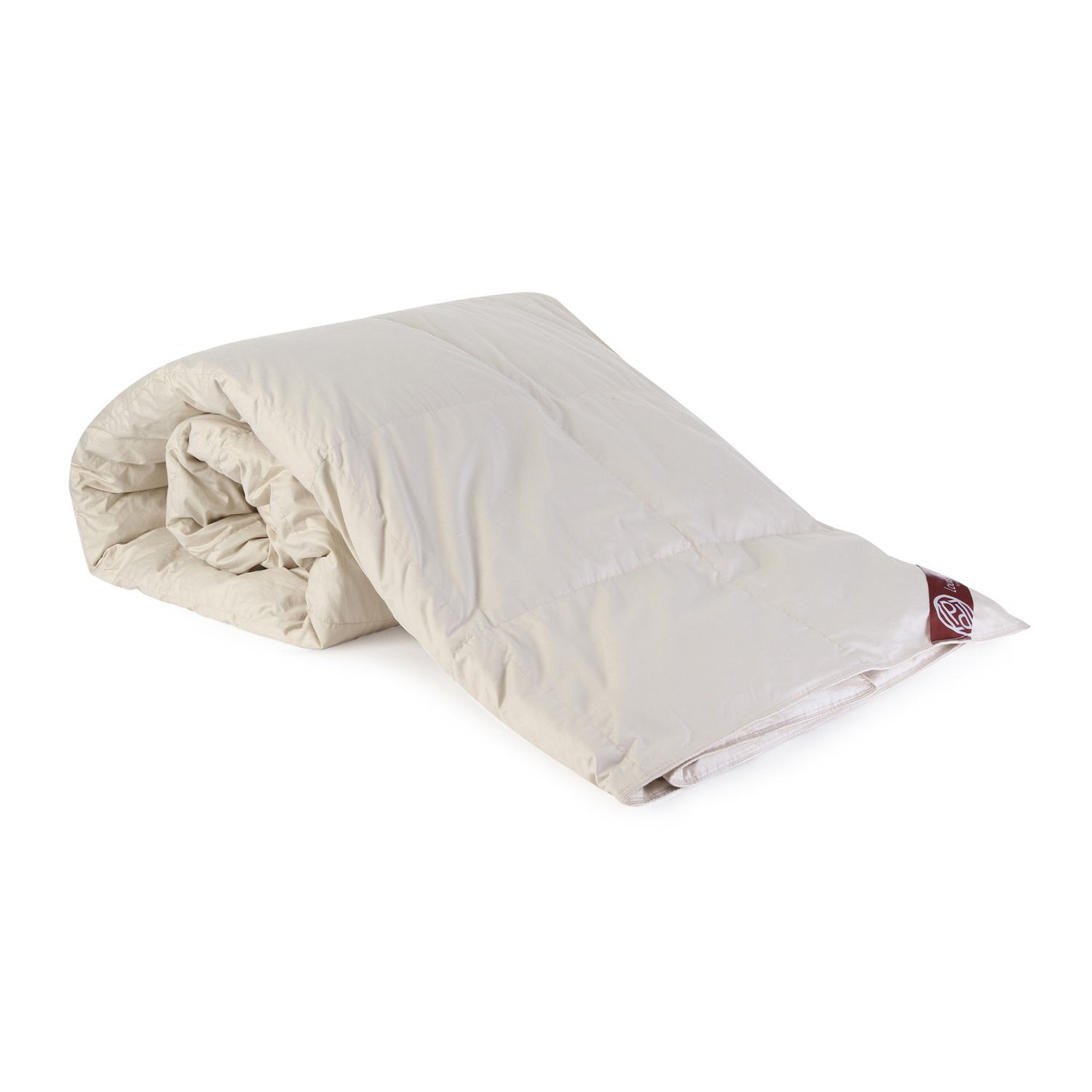 Пуховое одеяло Louis Pascal Николь бежевое 200х220 см (ЛП2022), цвет бежевый