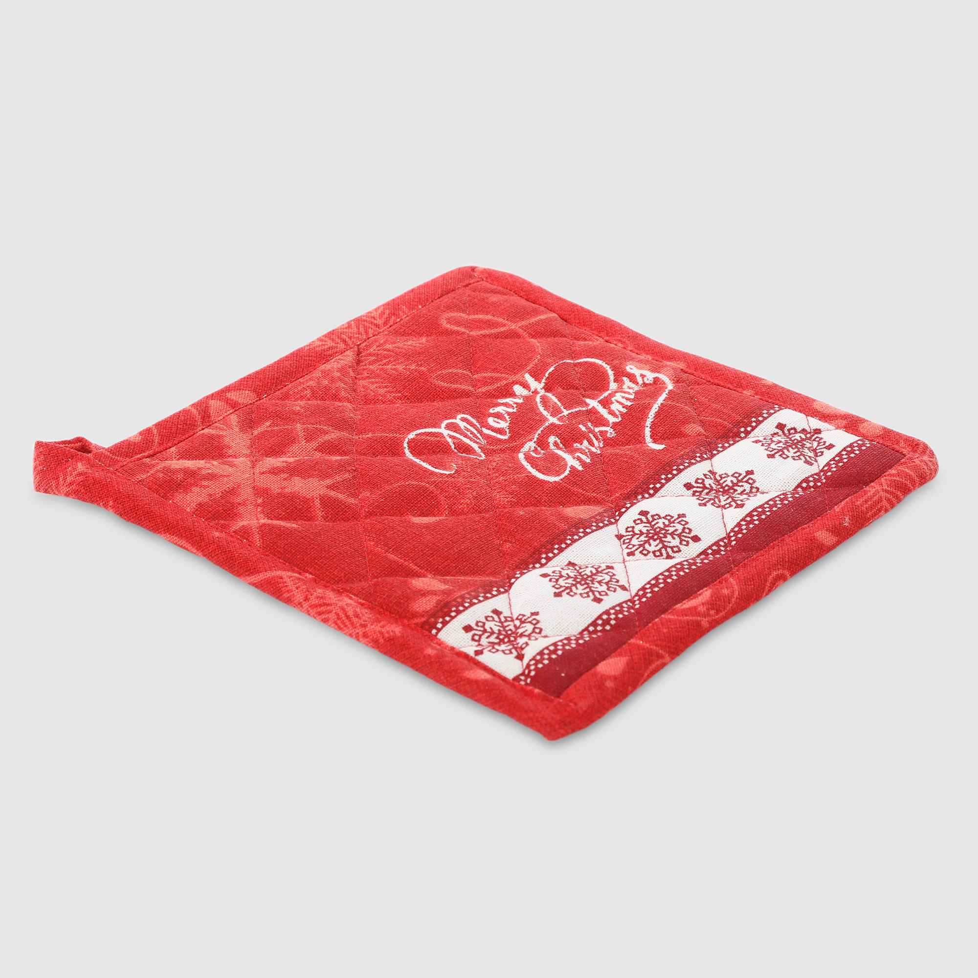 Прихватка для горячего Ad trend textile-77710 Xmas 20x20 см, цвет красный