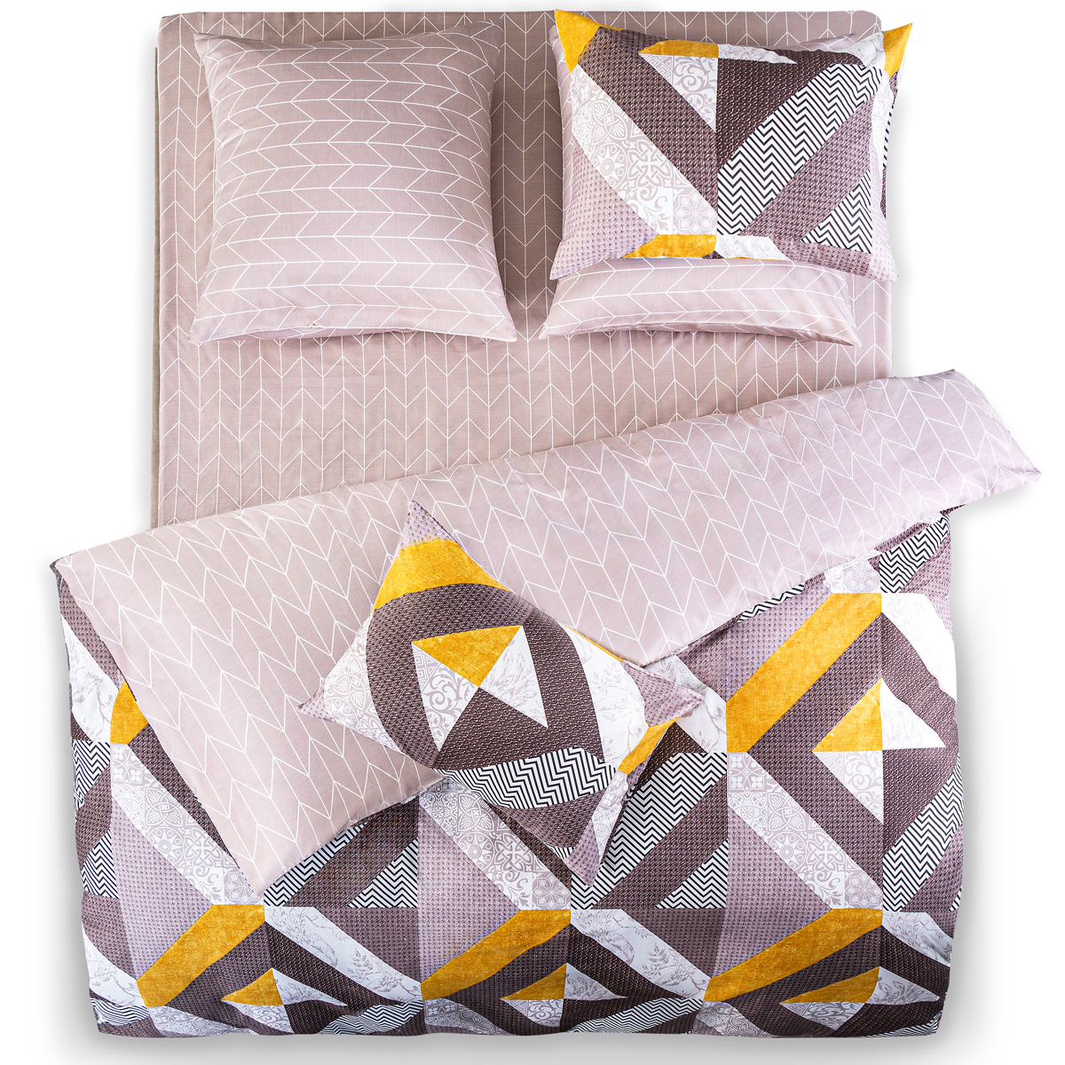 Комплект постельного белья Estia Лафонт разноцветный Полуторный, размер Полуторный - фото 2