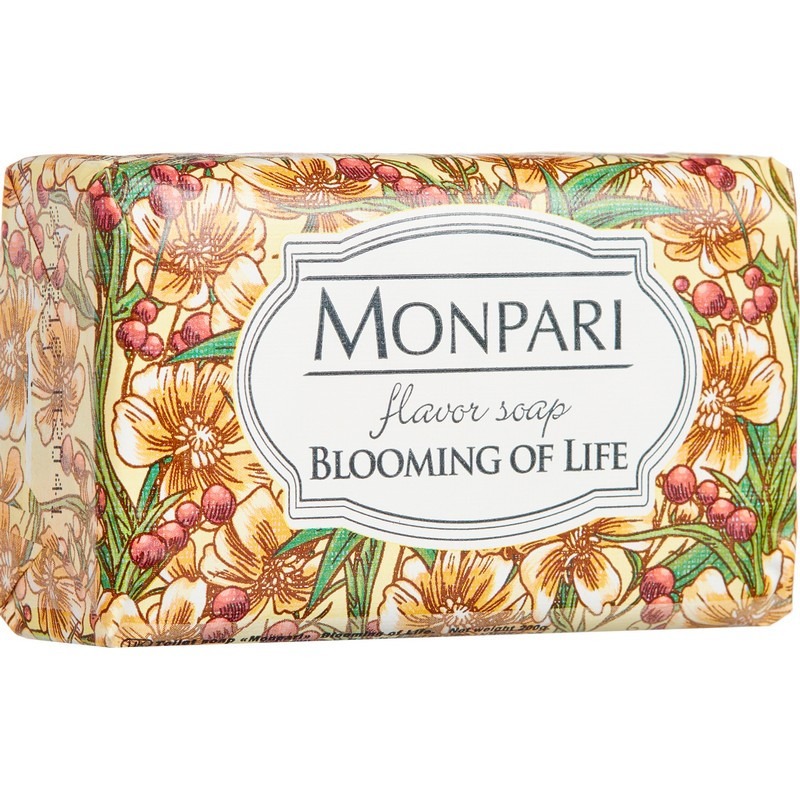 Мыло туалетное Monpari Цветение жизни 200 г