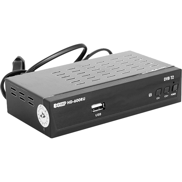 Ресивер Эфир HD-600RU сигнал electronics hd 600ru черный