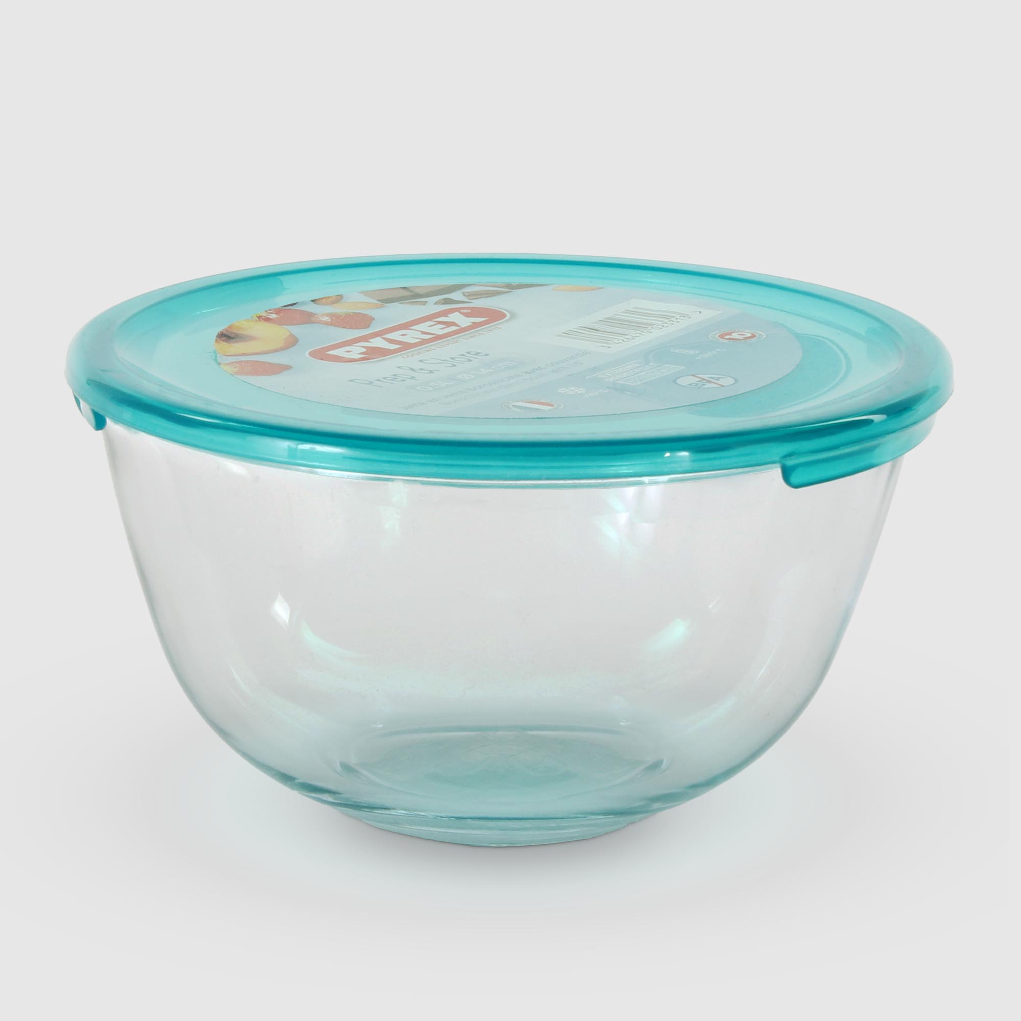 Миска Pyrex Cook&store 0,5 л+крышка голубая 14 см Вид№9