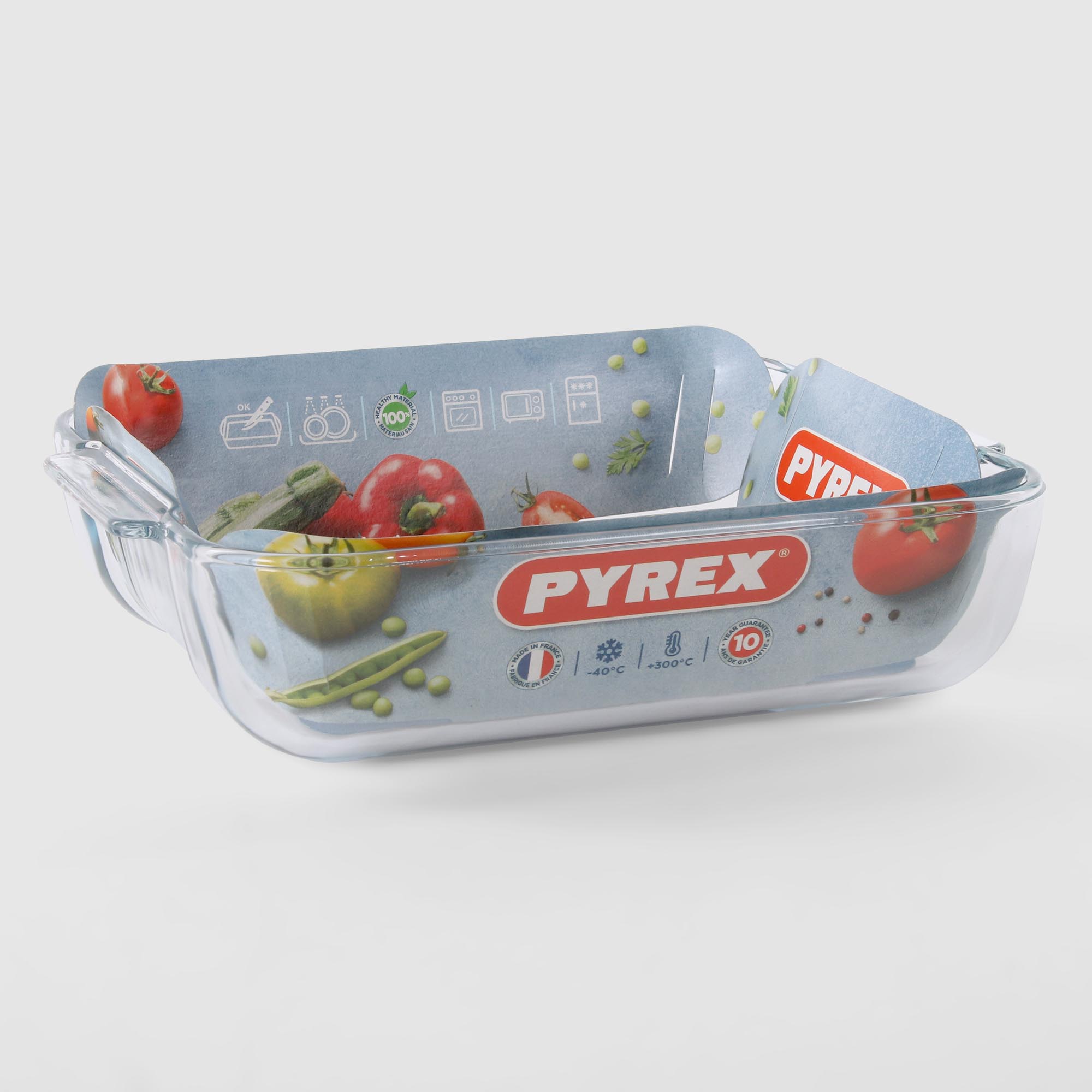 Форма для выпечки Pyrex квадратная 25x21 см стекло Вид№5