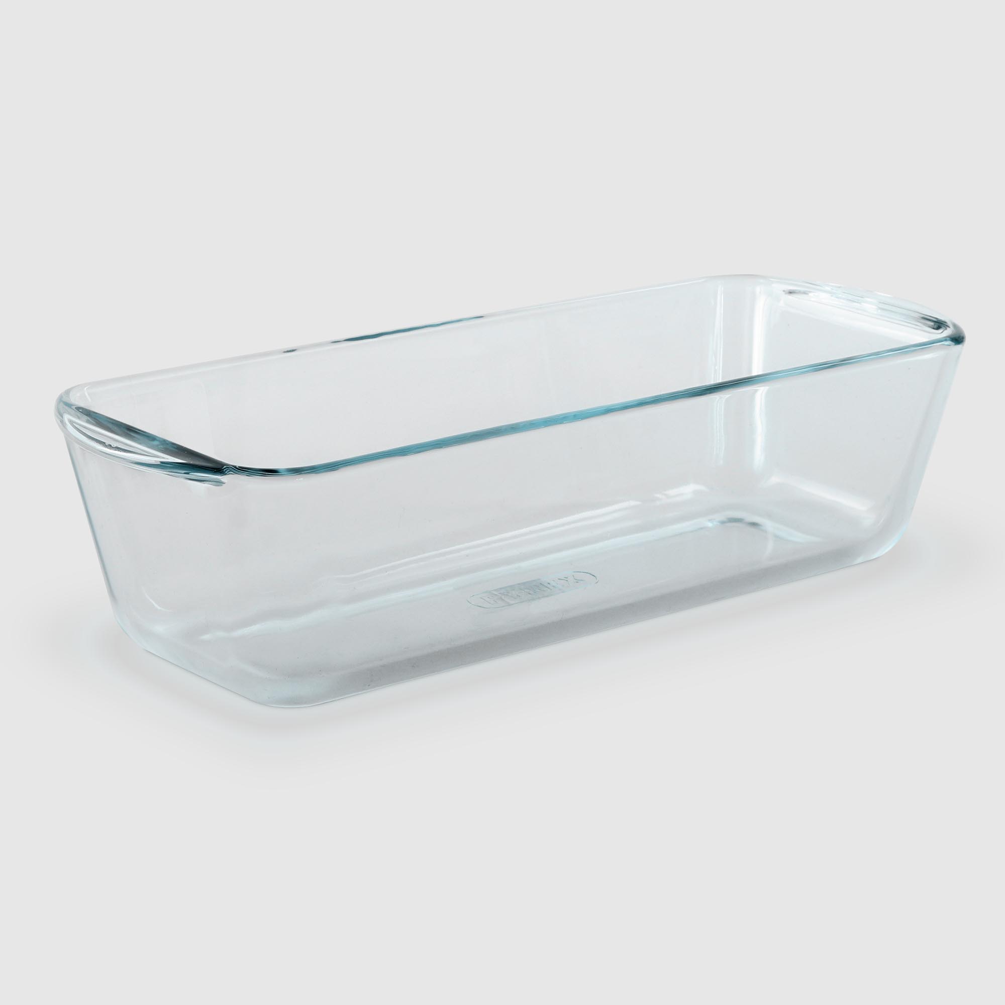 Форма Pyrex прямоугольная стекло 31х12х8 см лоток pyrex прямоугольный с пластиковой крышкой стекло 4 0 л