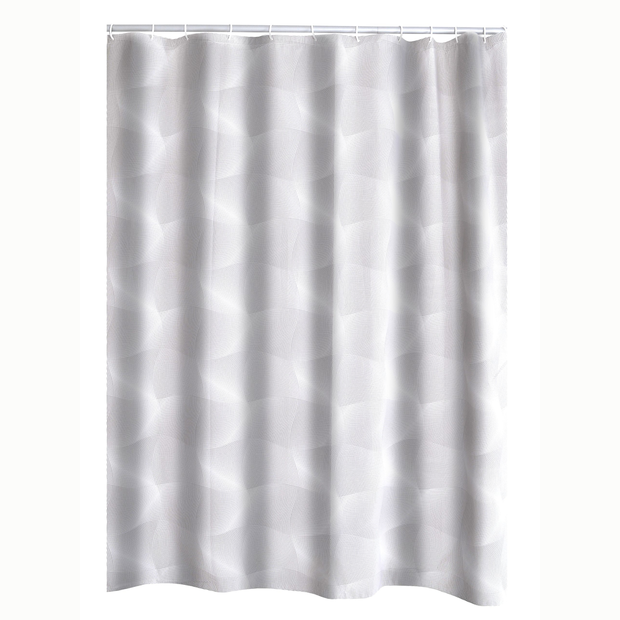 Штора для ванных комнат Ridder 3D серый 180x200 см шторы для ванны ridder штора для ванных комнат flora 200х180 см