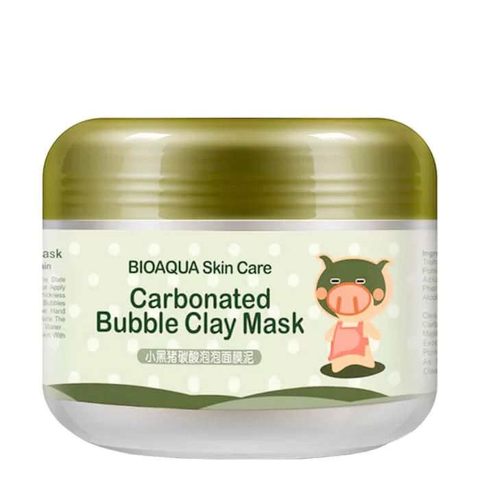 Маска Bioaqua для лица кислородная на основе глины 100 мл маска bioaqua для лица с экстрактом зелёного чая 30 г