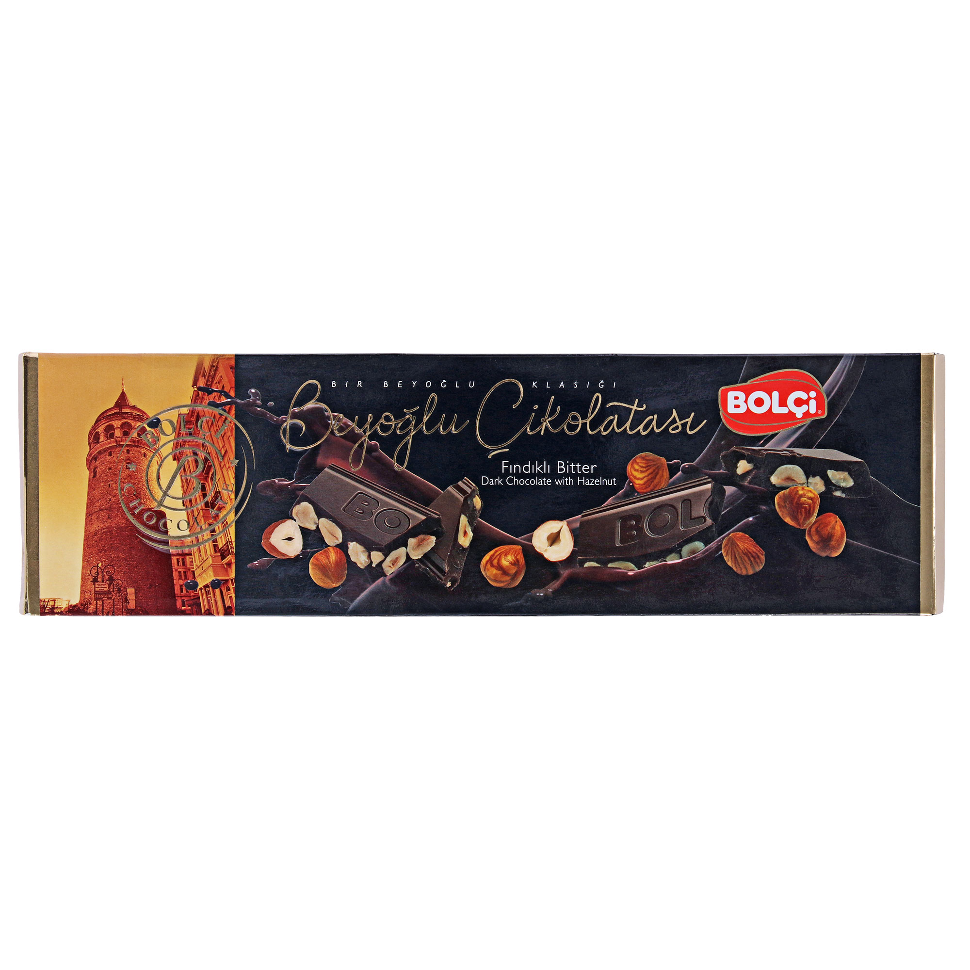 Тёмный шоколад Bolci с цельным фундуком, 300 г шоколад алёнка с фундуком 200 г