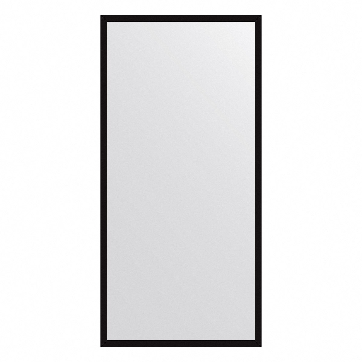 Зеркало в багетной раме Evoform черный 20 мм 46х96 см