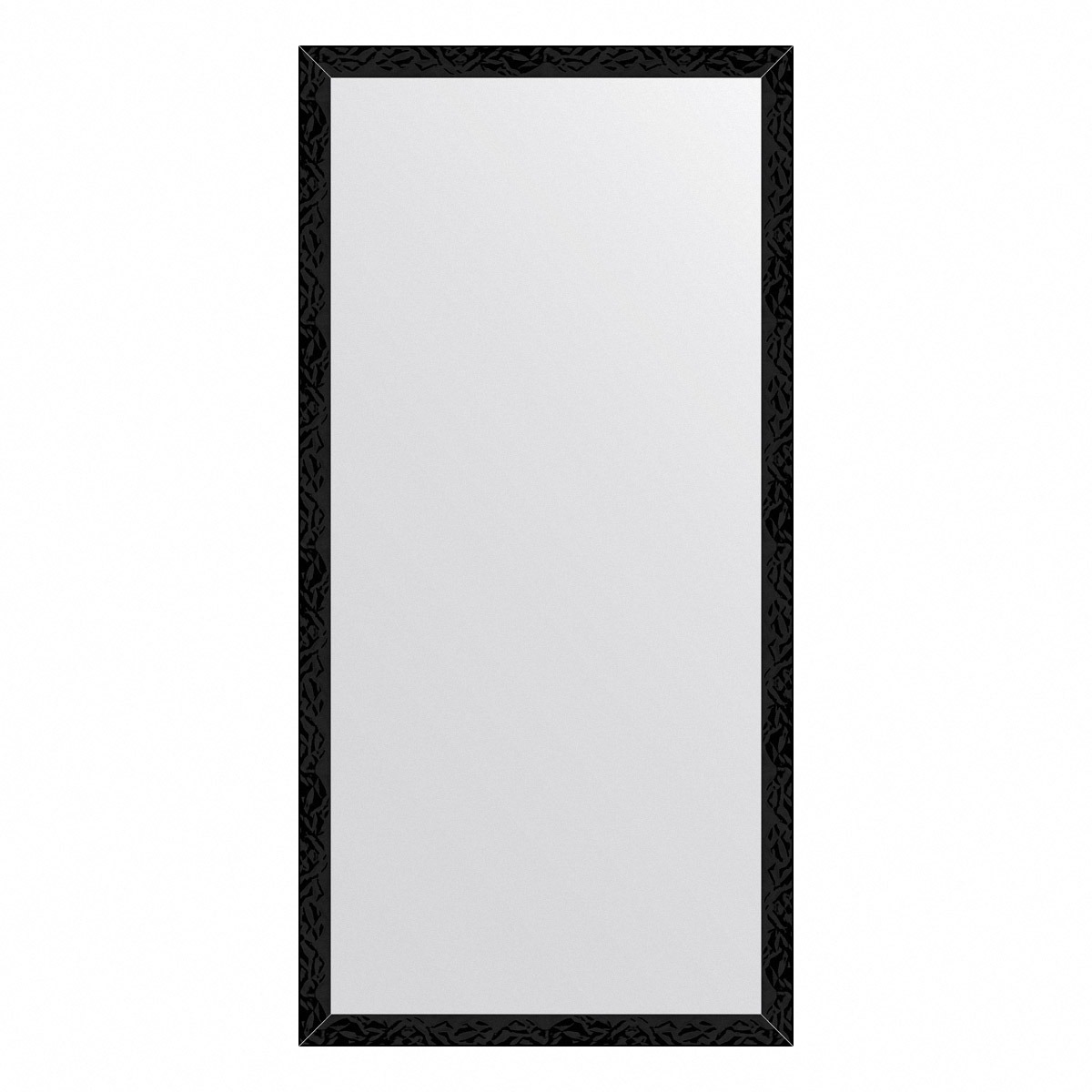Зеркало в багетной раме Evoform черные дюны 32 мм 49х99 см зеркало в багетной раме evoform definite чёрные дюны 49х99 см bx 7482