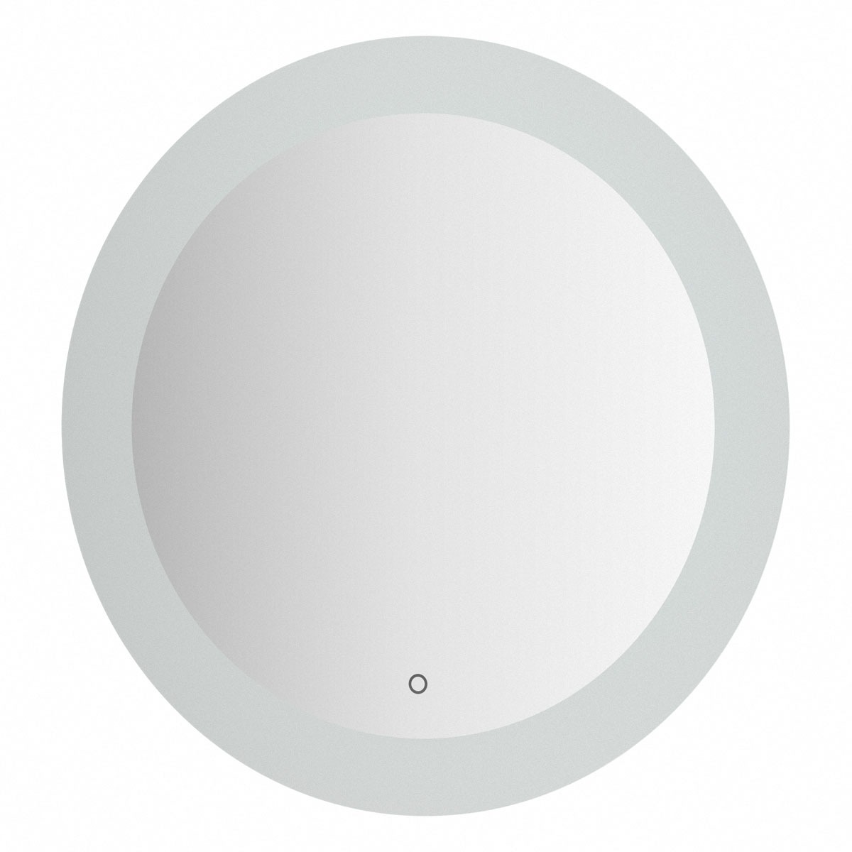 Зеркало Evoform с LED-подсветкой 16,5 W Ø70 см Сенсорный выключатель Нейтральный белый свет зеркало alcora cadiz led 80x60 сенсорный выключатель злп195 super pack