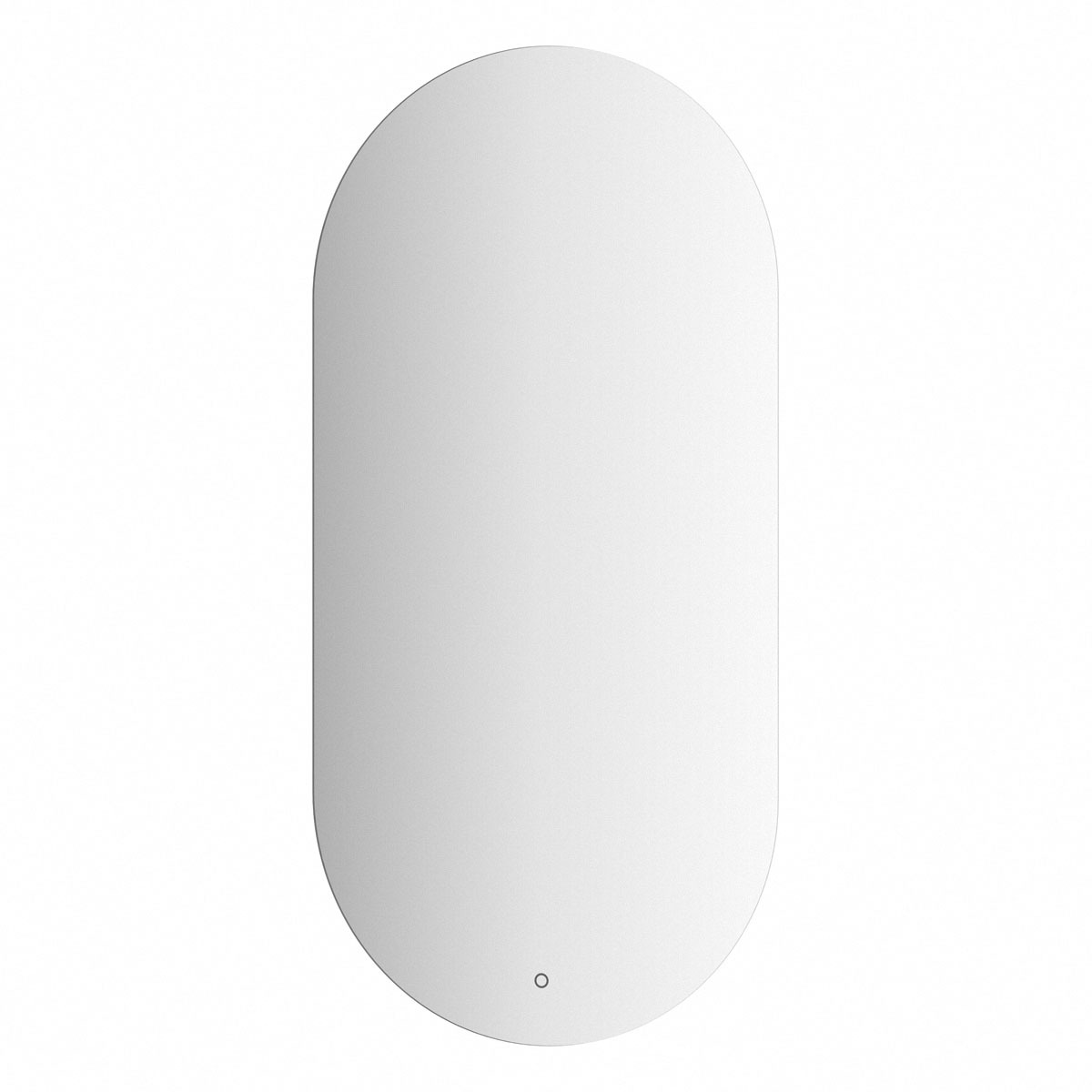 Зеркало Evoform с LED-подсветкой 26,5 W 60х120 см Сенсорный выключатель Нейтральный белый свет зеркало alcora cadiz led 80x60 сенсорный выключатель злп195 super pack