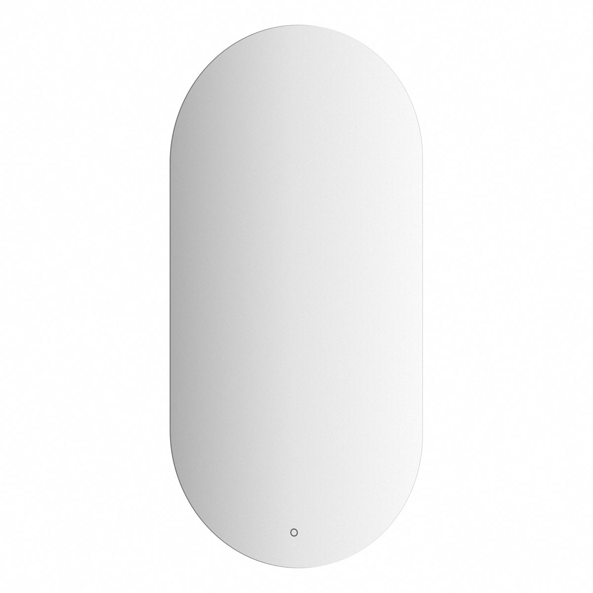 Зеркало Evoform с LED-подсветкой 26,5 W 60х120 см Сенсорный выключатель Теплый белый свет