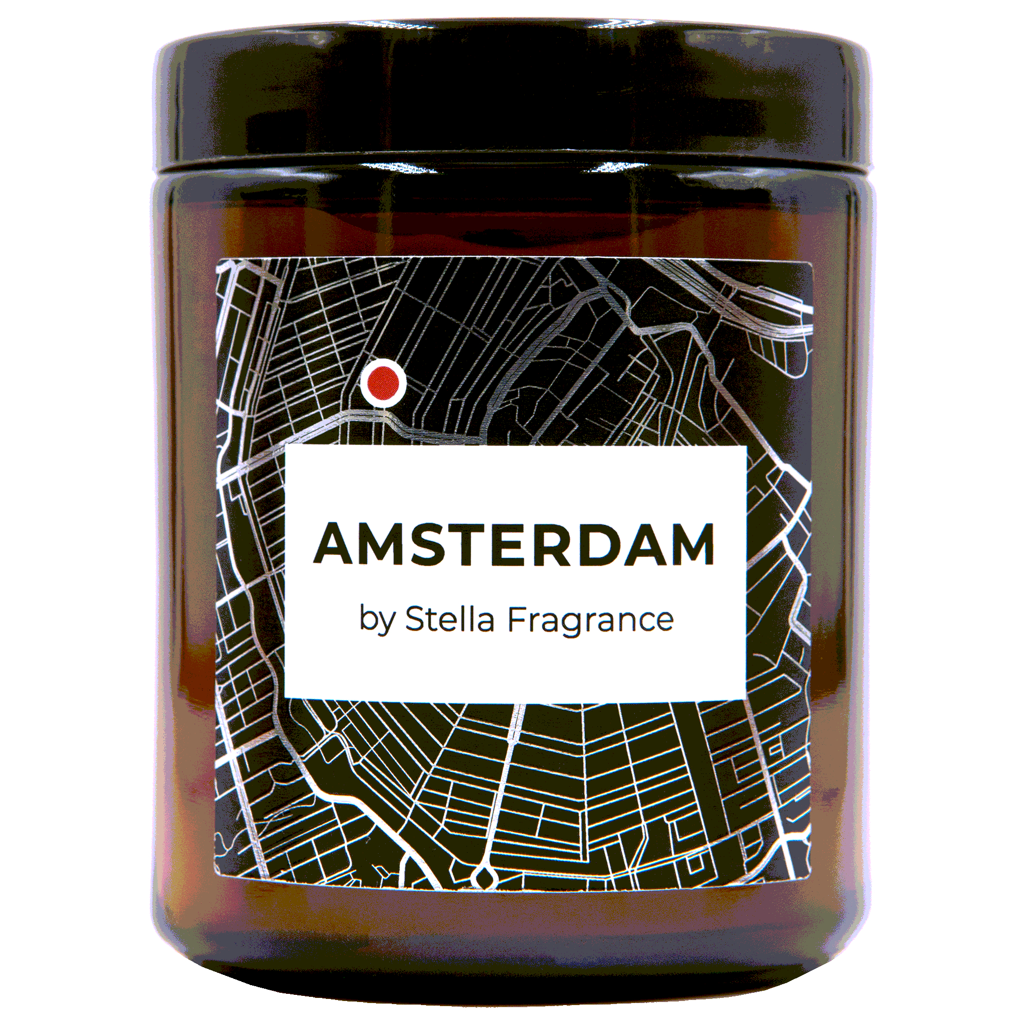 Свеча ароматическая Stella Fragrance Amsterdam 250 г доска авторская adelica
