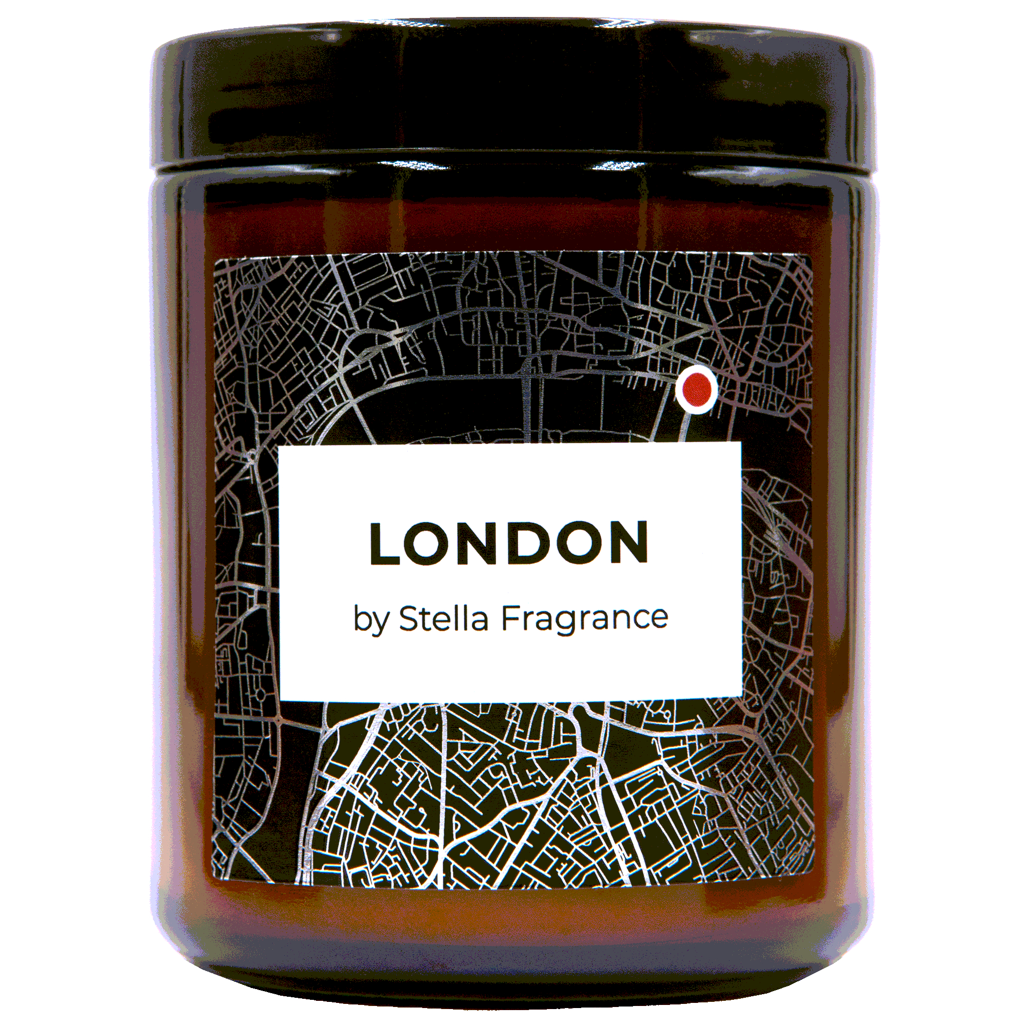 свеча декоративная ароматическая в стакане stella fragrance st tonka macadamia 90 гр sf0422 Свеча ароматическая Stella Fragrance London 250 г