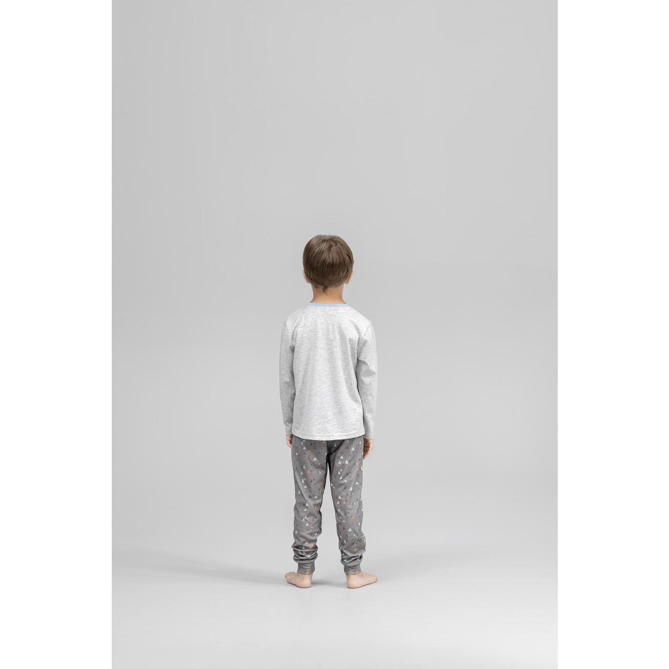Пижама для мальчиков Kids by togas Касслер серый 92-98 см, размер 92-98 см - фото 5
