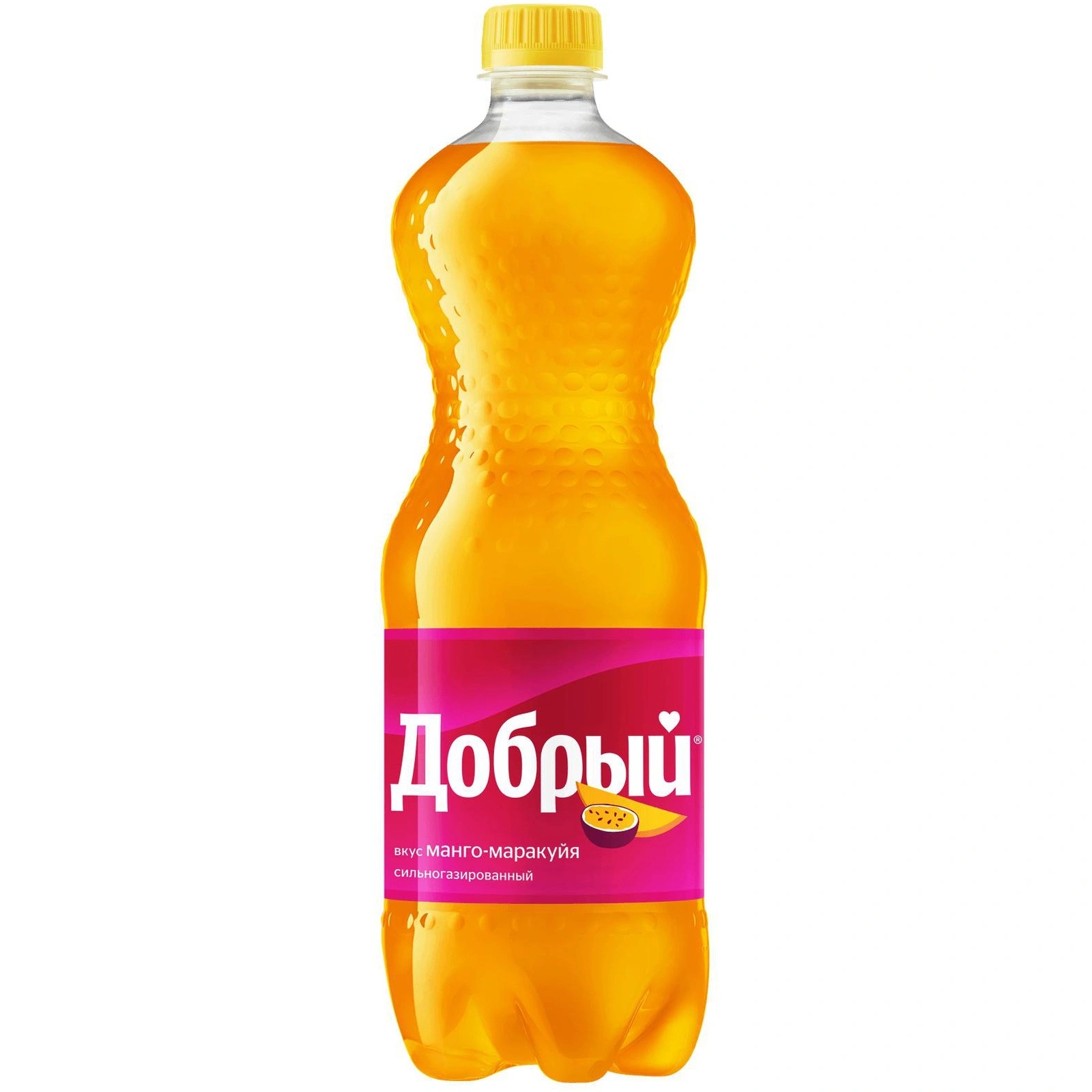 Напиток сильногазированный Добрый Манго-Маракуйя, 1 л напиток газированный добрый манго маракуйя 1 л