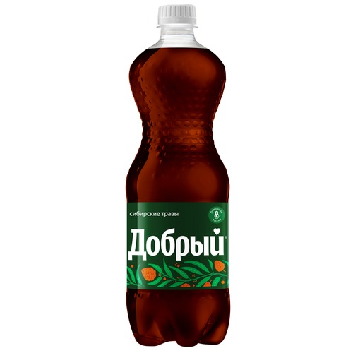 Напиток сильногазированный Добрый Сибирские Травы, 1 л напиток газированный добрый сибирские травы 500 мл