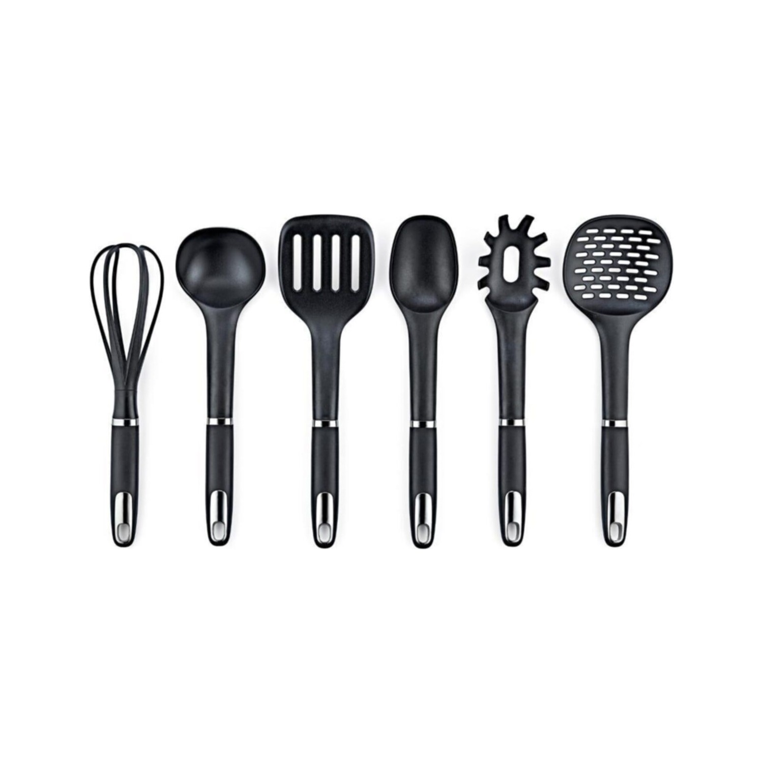 Набор кухонных принадлежностей Vipahmet из 6 предметов, черный набор кухонных принадлежностей arthur price 6 предметов