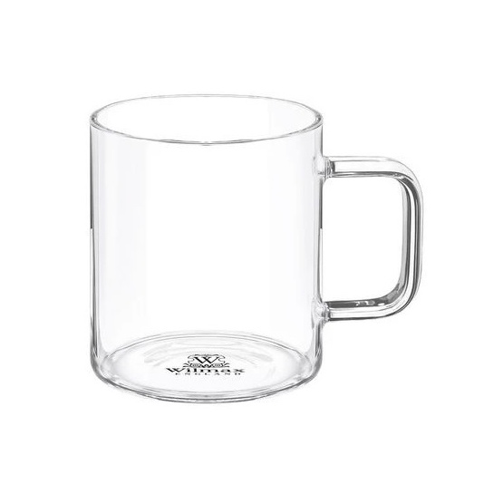 Чашка Wilmax 250 мл стекло чашка стеклянная с рисунком медведь 250 мл kw ss cp gls br 250 smart solutions