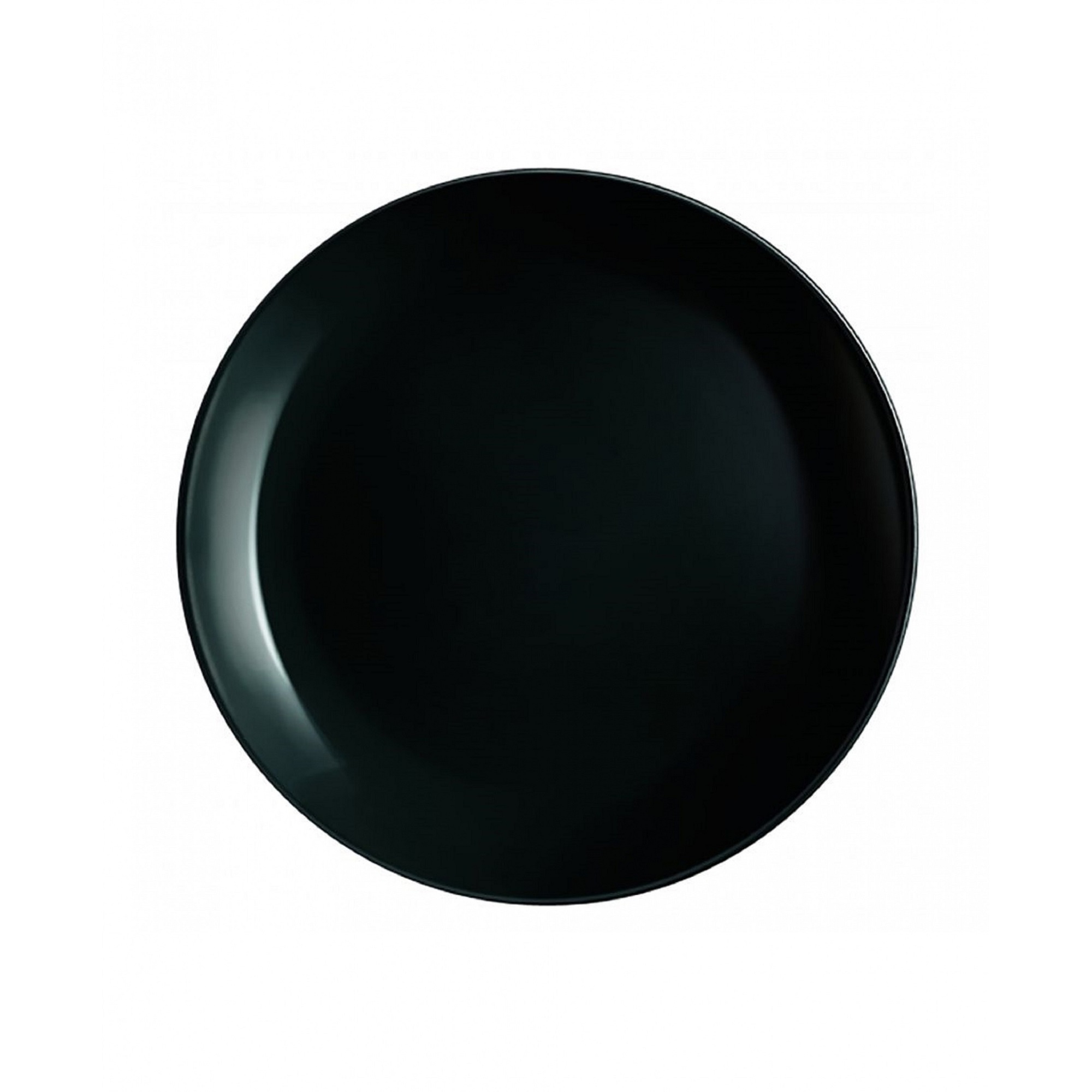 Тарелка десертная Luminarc Diwali black 19 см, цвет черный - фото 1