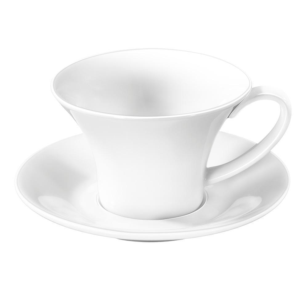 Набор Wilmax чайная чашка & блюдце 430 мл, цвет белый - фото 1