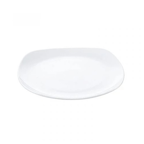 Тарелка десертная Wilmax квадратная 20 см тарелка квадратная wilmax sandstone фарфор 27х27 см