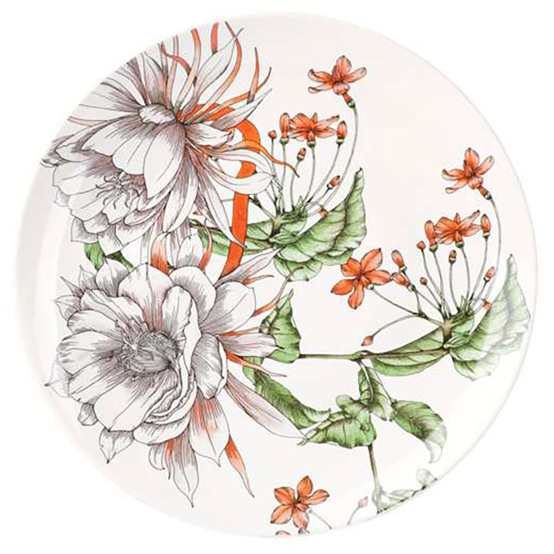 Тарелка обеденная Maxwell & Williams 27.5см тропические цветы - фото 1