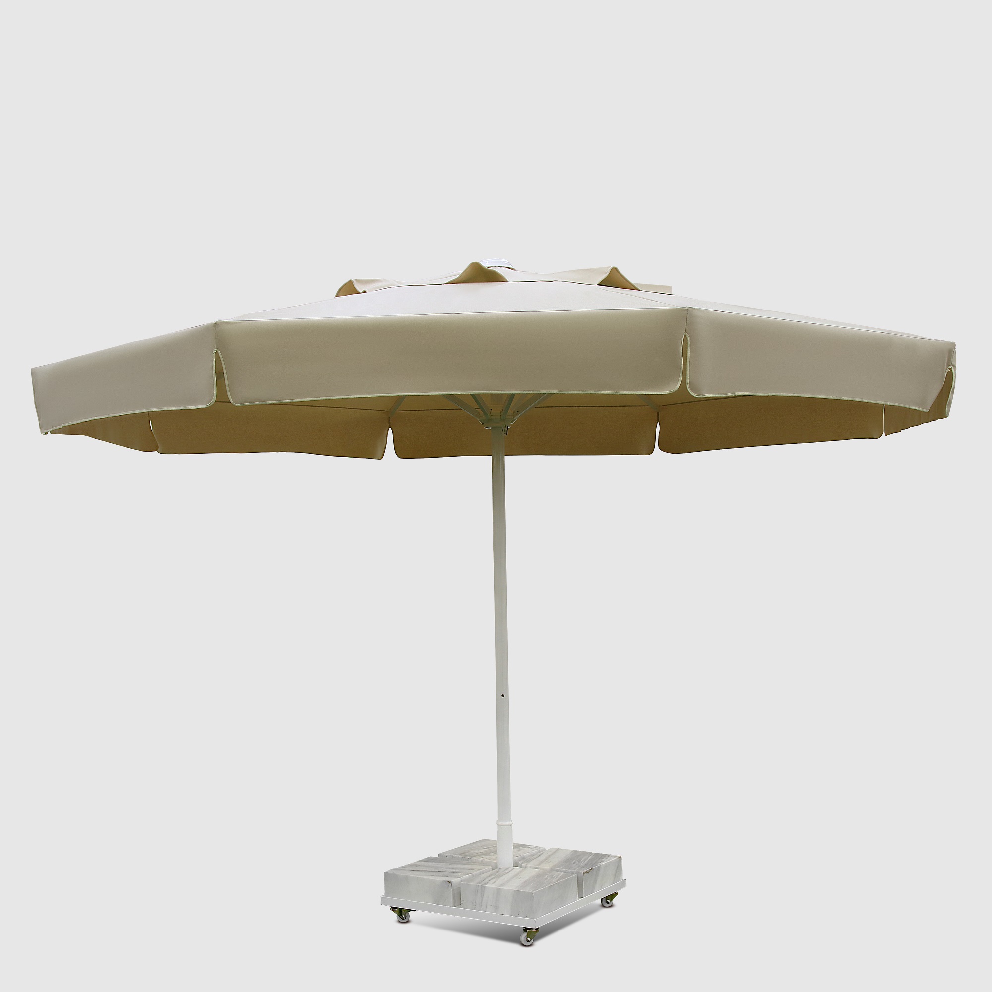 Зонт с подставкой ODS Eco Telescopic 400/8/Metal Base зонт садовый bizzotto orland с подставкой 350 см