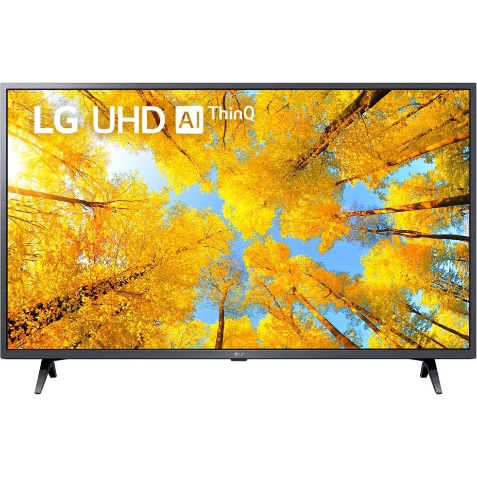 Телевизор LG 43UQ76003LD, цвет серый - фото 1